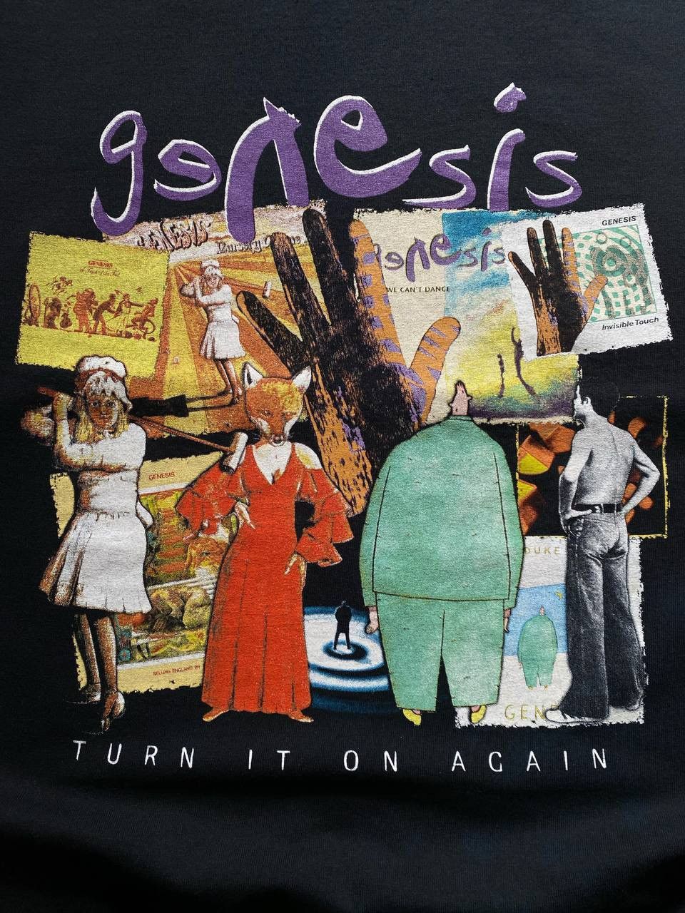 Band Tees × Vintage VINTAGE GENESIS “TURN IT ON AGAIN” TOUR 2007 ROCK BAND TEE Size US XL / EU 56 / 4 - 4 Thumbnail
