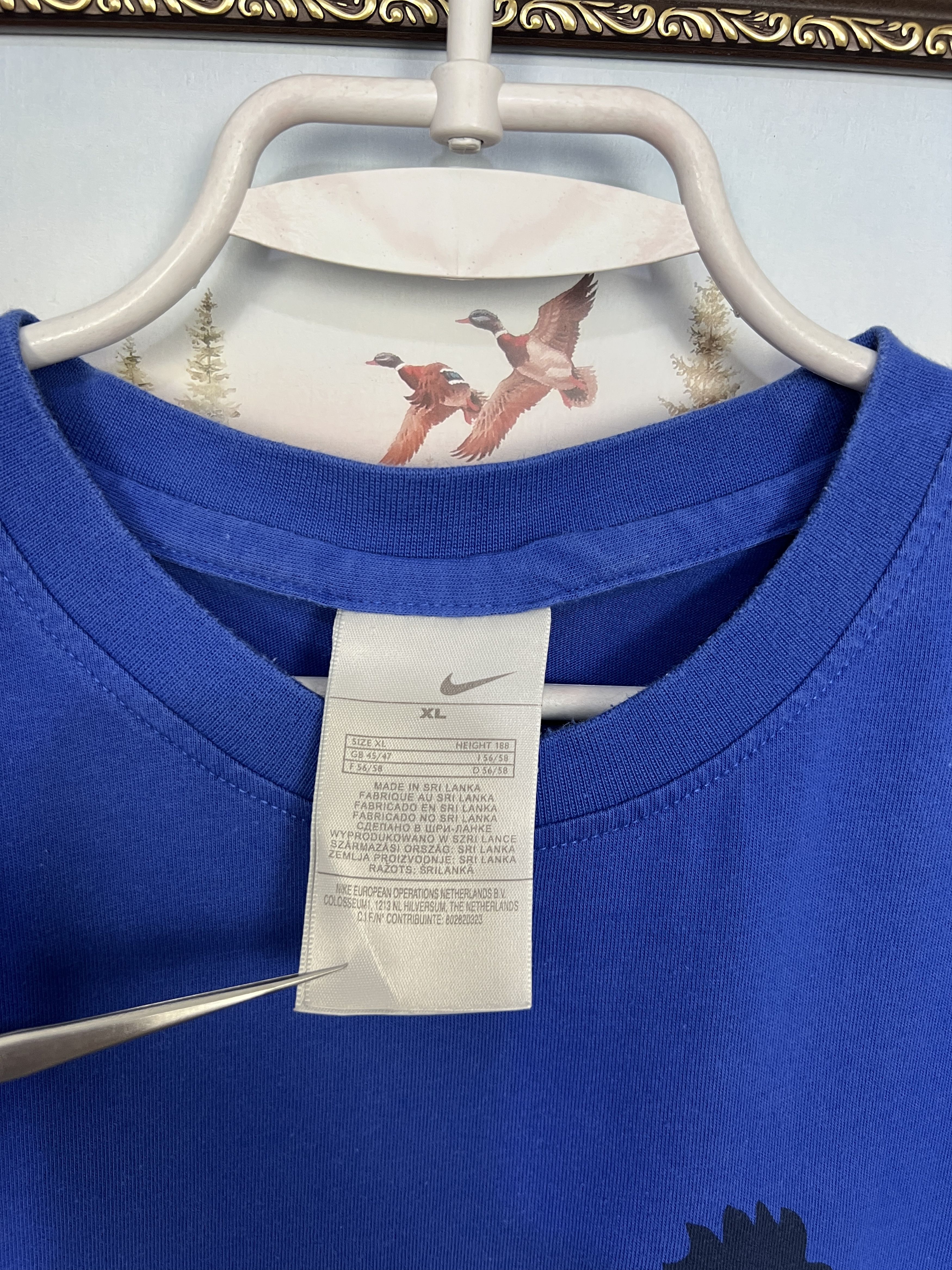 Nike Vintage Nike France Football Train Shirt #12 Henry Blue Size US XL / EU 56 / 4 - 8 Thumbnail