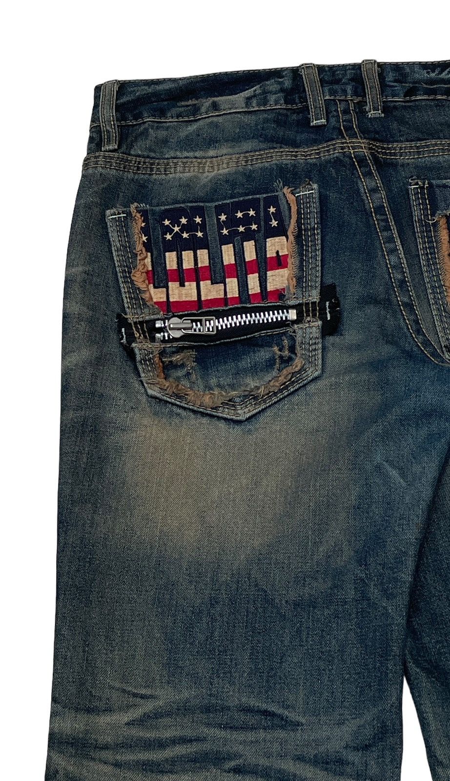 Japanese Brand × Vintage Vintage Japanese Brand Lolita Jeans 1990s Size US 32 / EU 48 - 8 Thumbnail