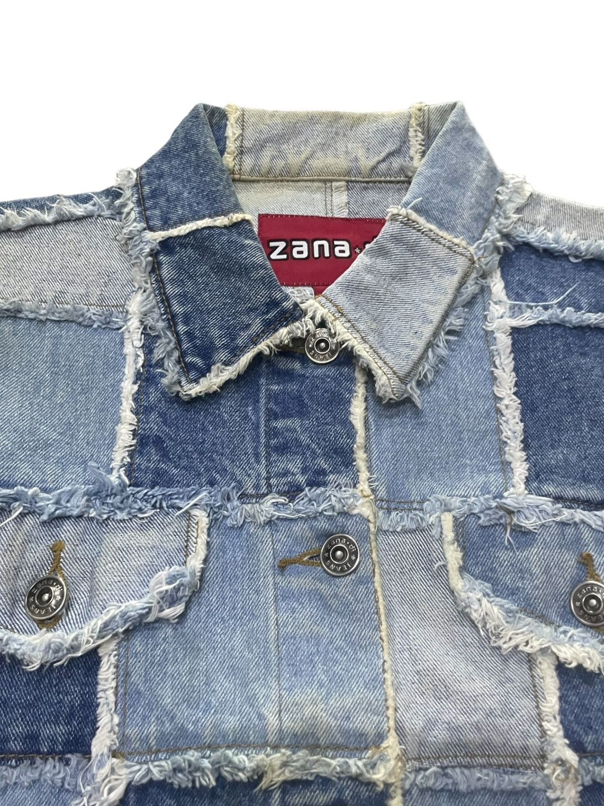 Hysteric Glamour × If Six Was Nine Japanese Zana Di Deconstructed Patchwork Denim Jacket Size M / US 6-8 / IT 42-44 - 5 Thumbnail