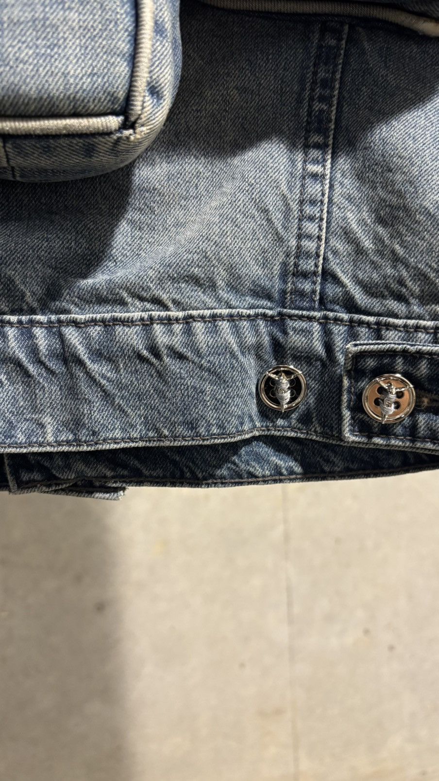 Seventh Heaven Cross Denim Jacket