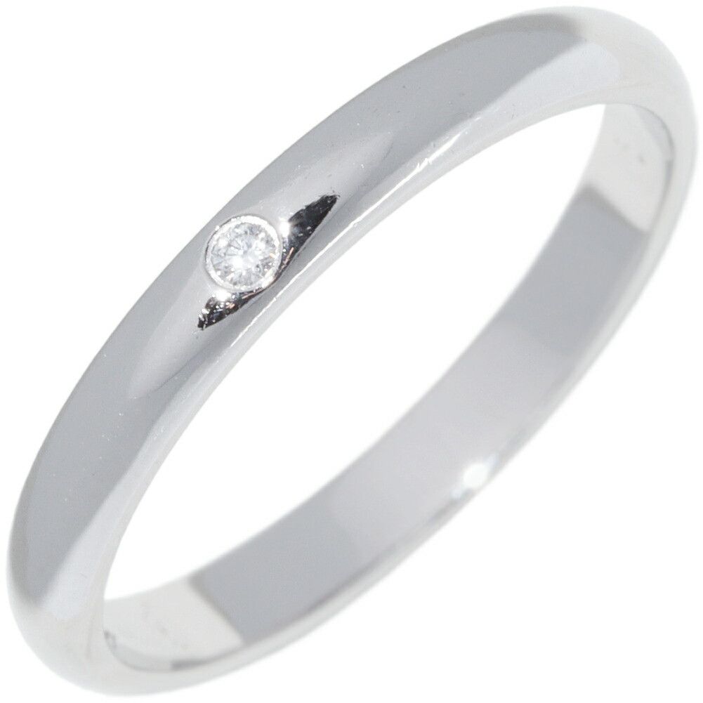 Cartier Cartier Cartier 1895 Wedding Ring Pt950 Diamond Ring Size 52 Precious Metal Ring B40577 DUTY FREE for USA Size ONE SIZE - 1 Thumbnail