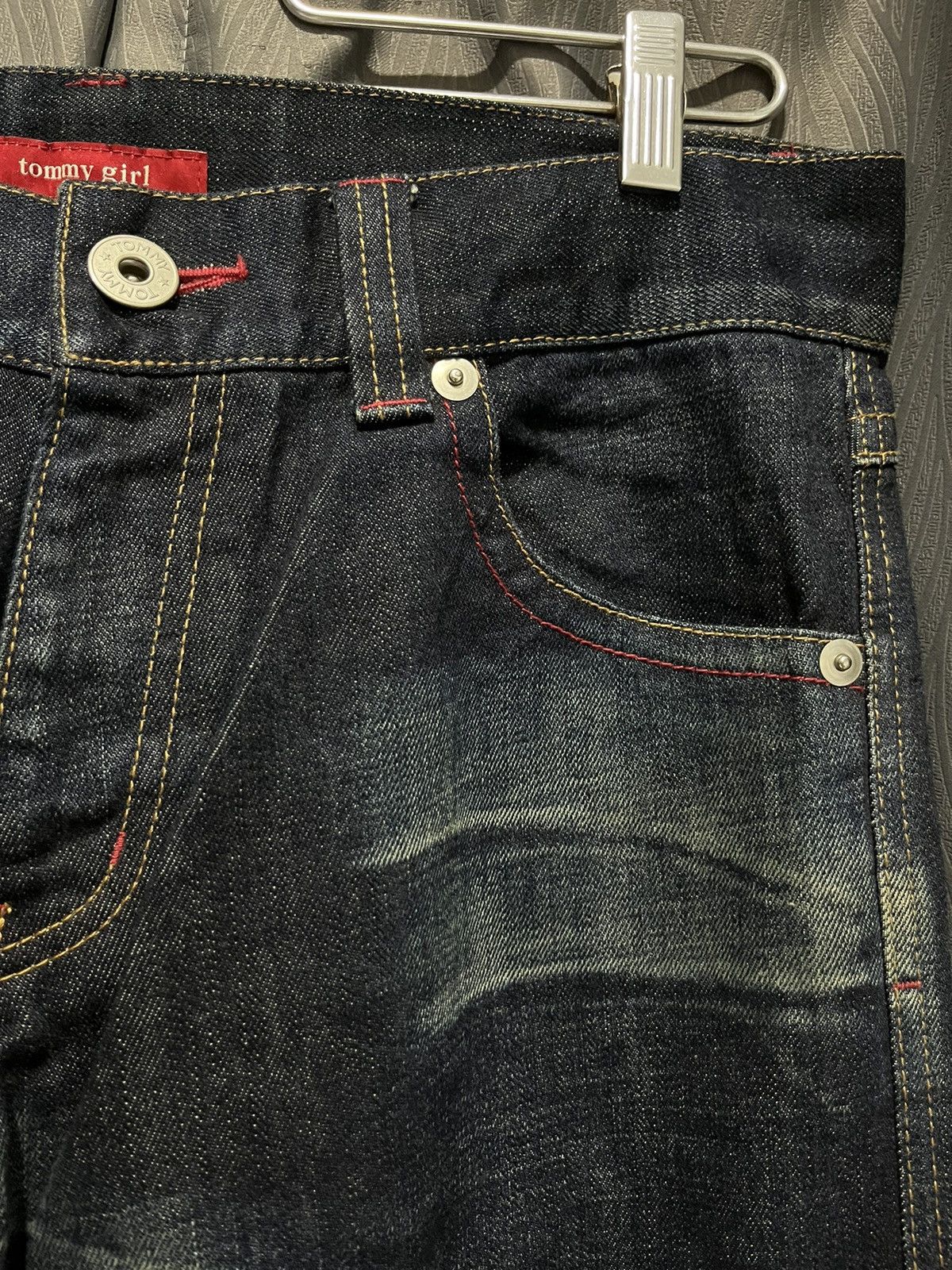 Tommy Jeans Tommy Girl Blue Jeans Flare Size 31" - 4 Thumbnail