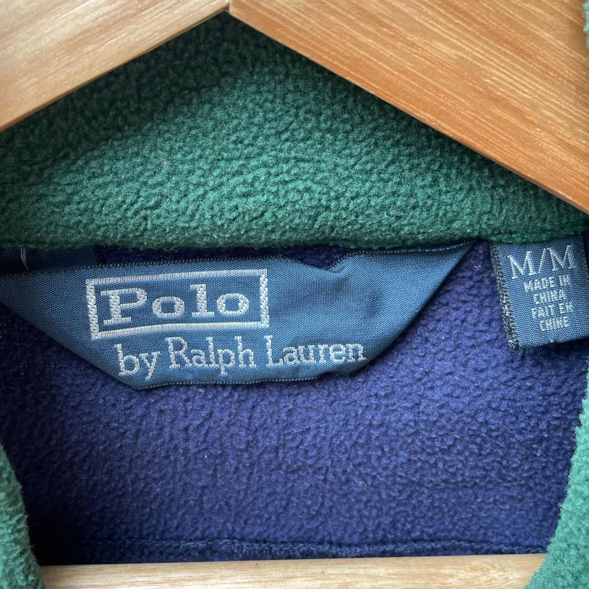 Polo Ralph Lauren 🔥Polo Ralph Lauren Small Pony Logo Full Zipper Fleece Jacket Size US M / EU 48-50 / 2 - 12 Thumbnail
