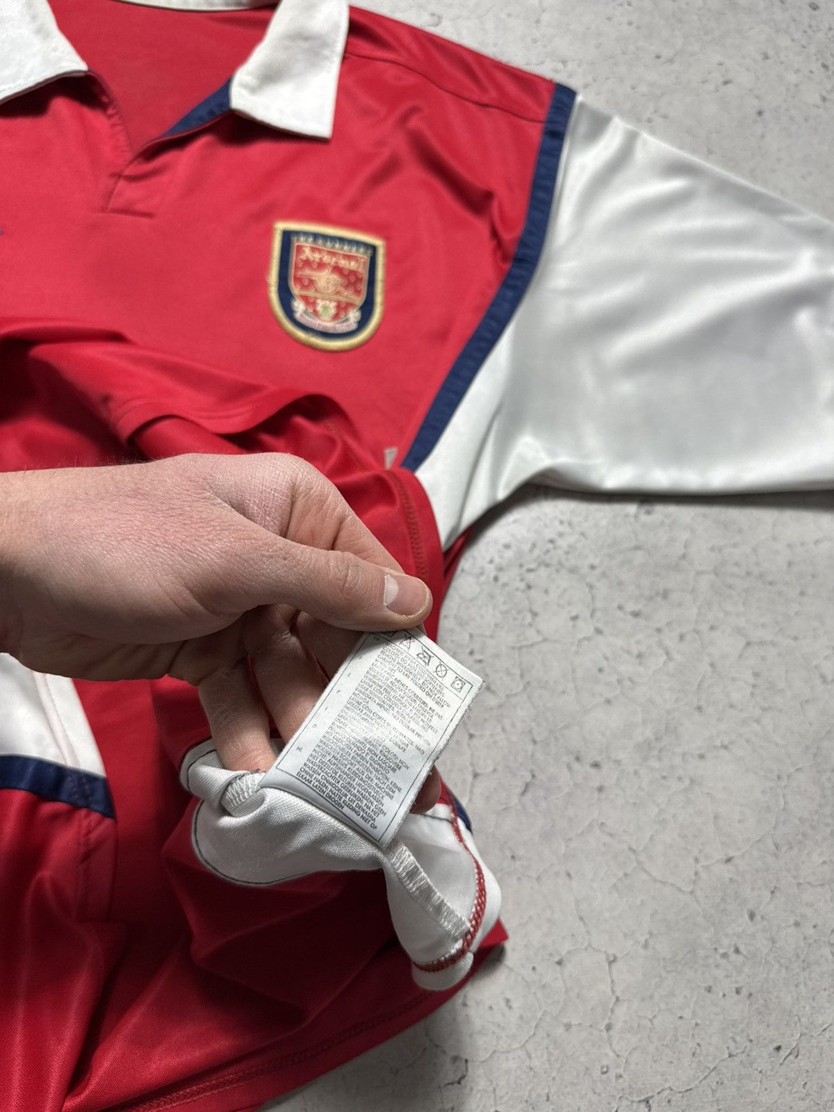 Nike Nike FC Arsenal London 1999/2000 Vintage Soccer Jersey Size US XL / EU 56 / 4 - 8 Thumbnail