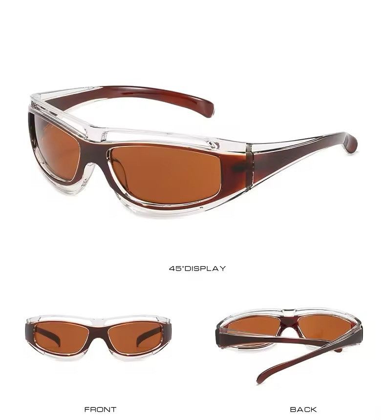 Electric Visual Retro punk sunglasses y2k unisex Size ONE SIZE - 4 Thumbnail