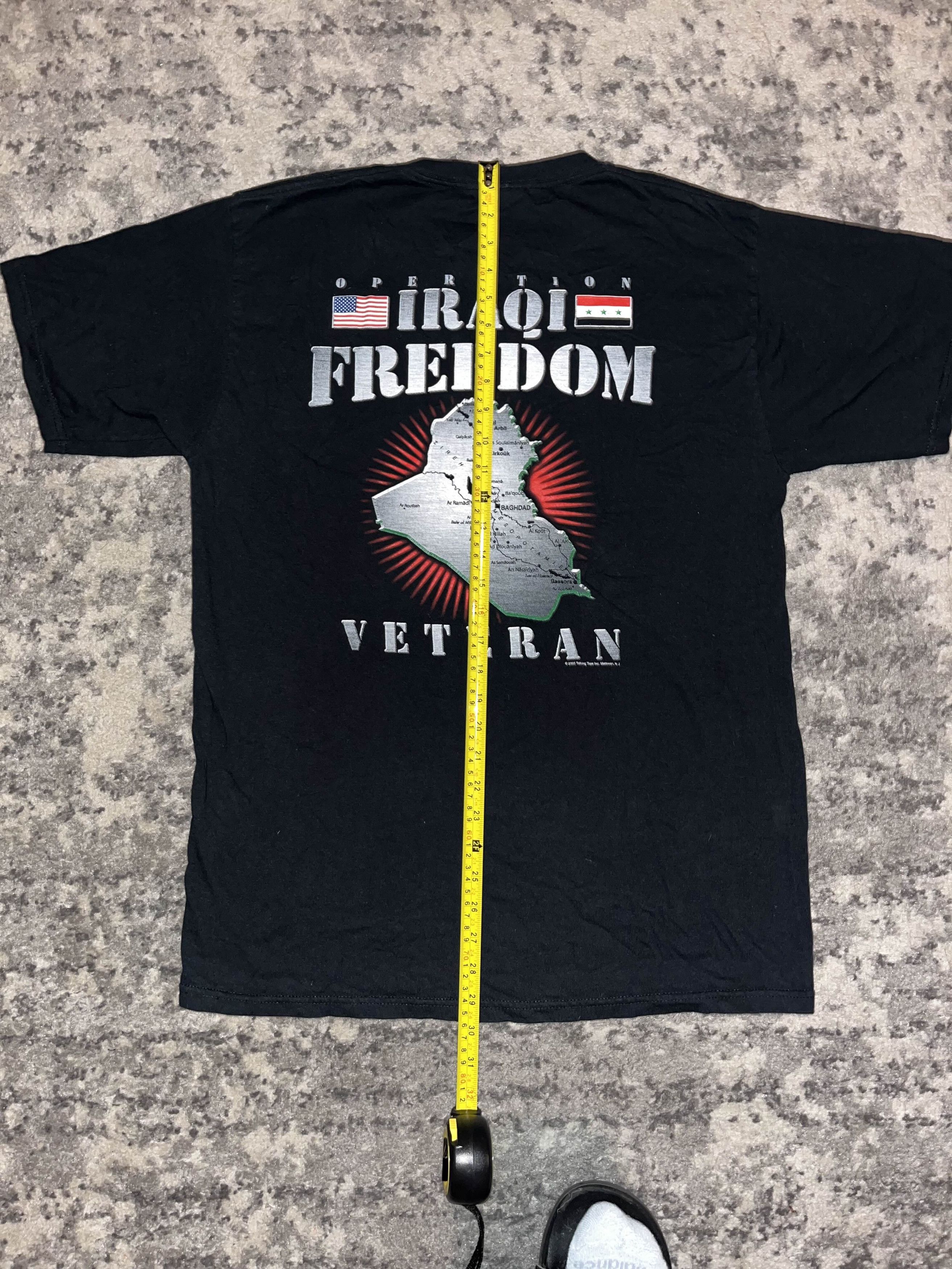 Vintage 00s Operation Iraqi Freedom Veteran Shirt Size US L / EU 52-54 / 3 - 7 Thumbnail