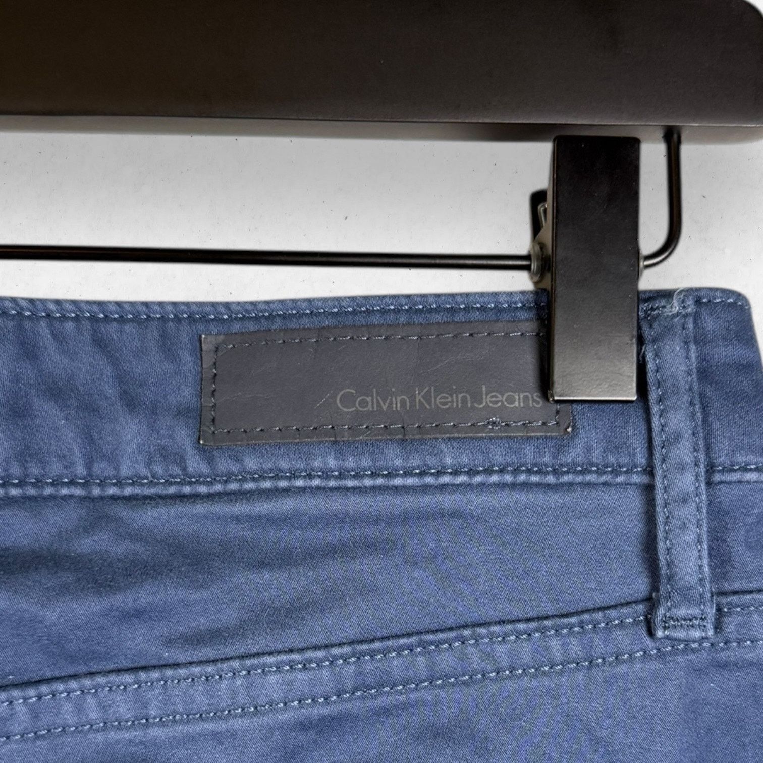 Calvin Klein Calvin Klein Jeans Women's 4 C4 Blue Ankle Skinny DAMAGED! Size 27" / US 4 / IT 40 - 8 Thumbnail