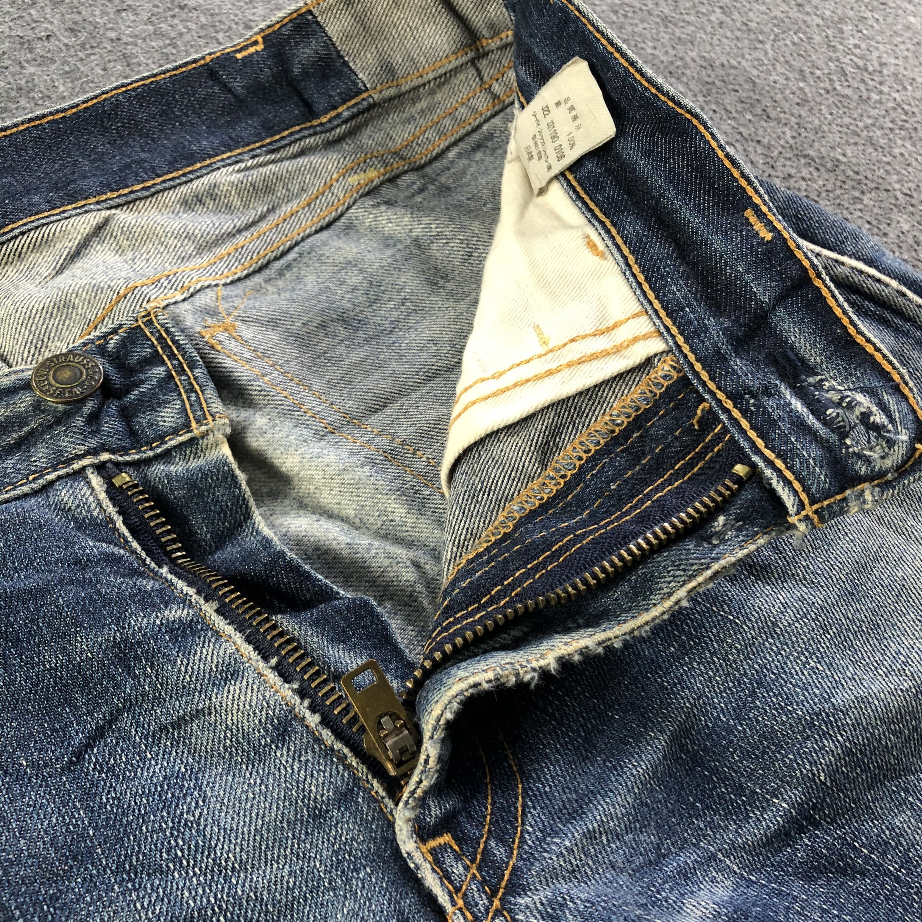 Levi's Vintage 90s Blue Wash Levis Jeans-J3819 Size US 32 / EU 48 - 9 Thumbnail