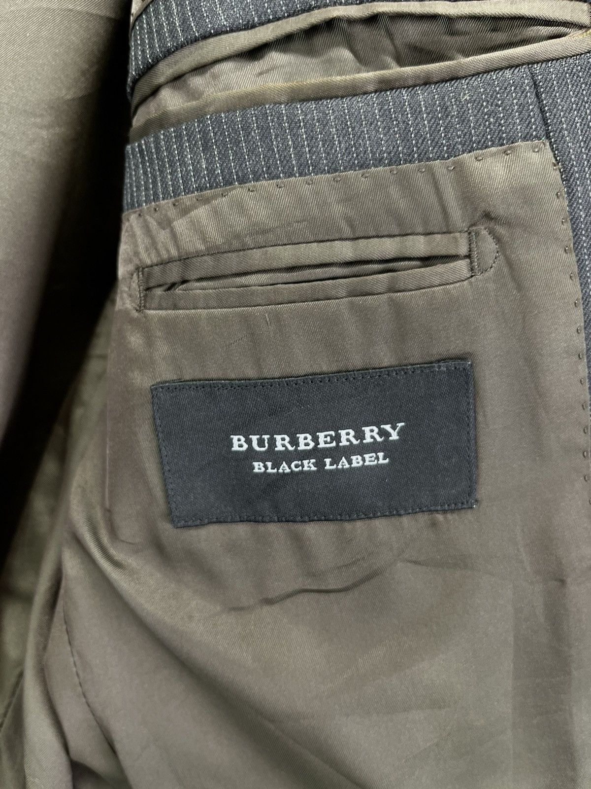 Burberry Vintage Burberry Black Label Rare Wool Blazer Coat Jacket Size US M / EU 48-50 / 2 - 7 Thumbnail