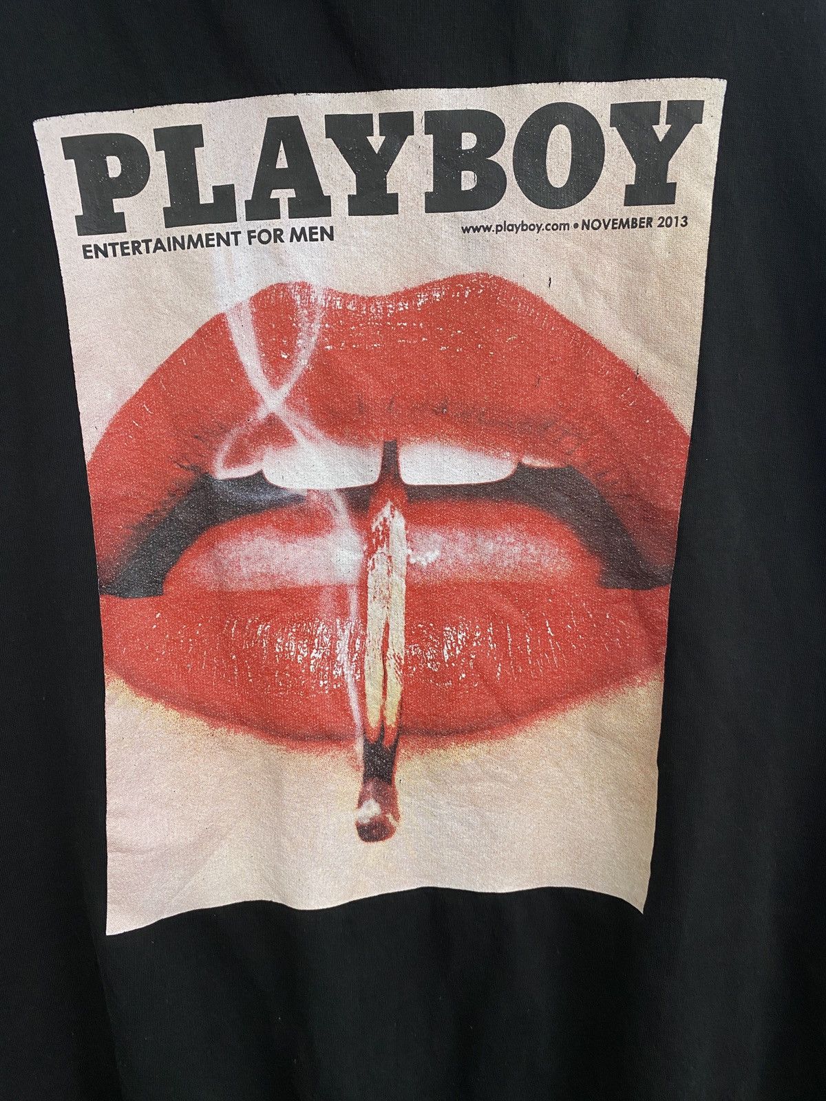 Playboy Y2K PLAYBOY Sexy Girl November 2013 Hoodie Rare Retro Hype Size US XXL / EU 58 / 5 - 4 Thumbnail