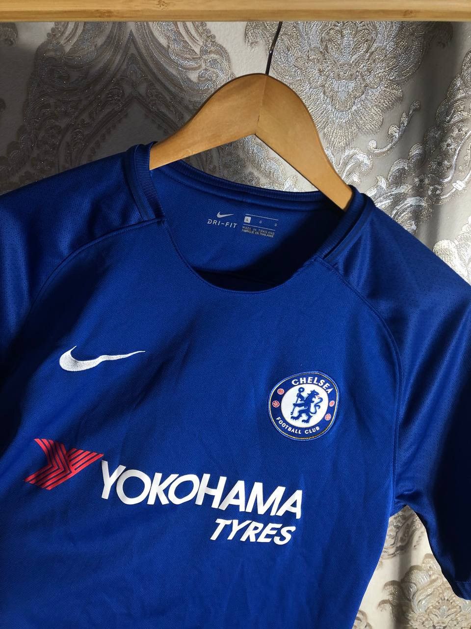 Nike × Vintage VERY RARE NIKE FC CHELSEA LONDON ENGLAND SOCCER JERSEY Y2K Size US L / EU 52-54 / 3 - 4 Thumbnail