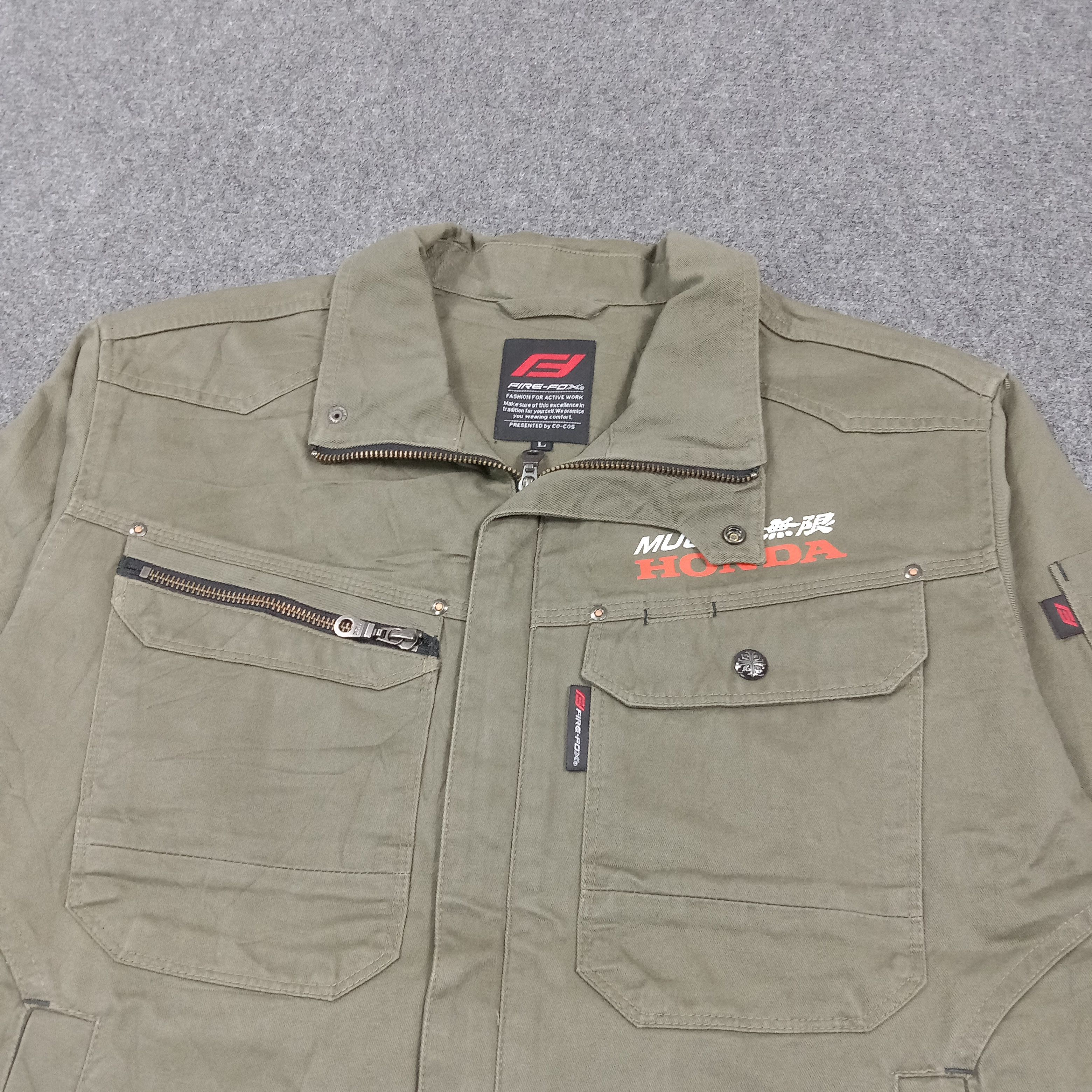 Honda Mugen Honda Racing Motorsports Custom Logo Jacket C284N19 Size US M / EU 48-50 / 2 - 5 Thumbnail