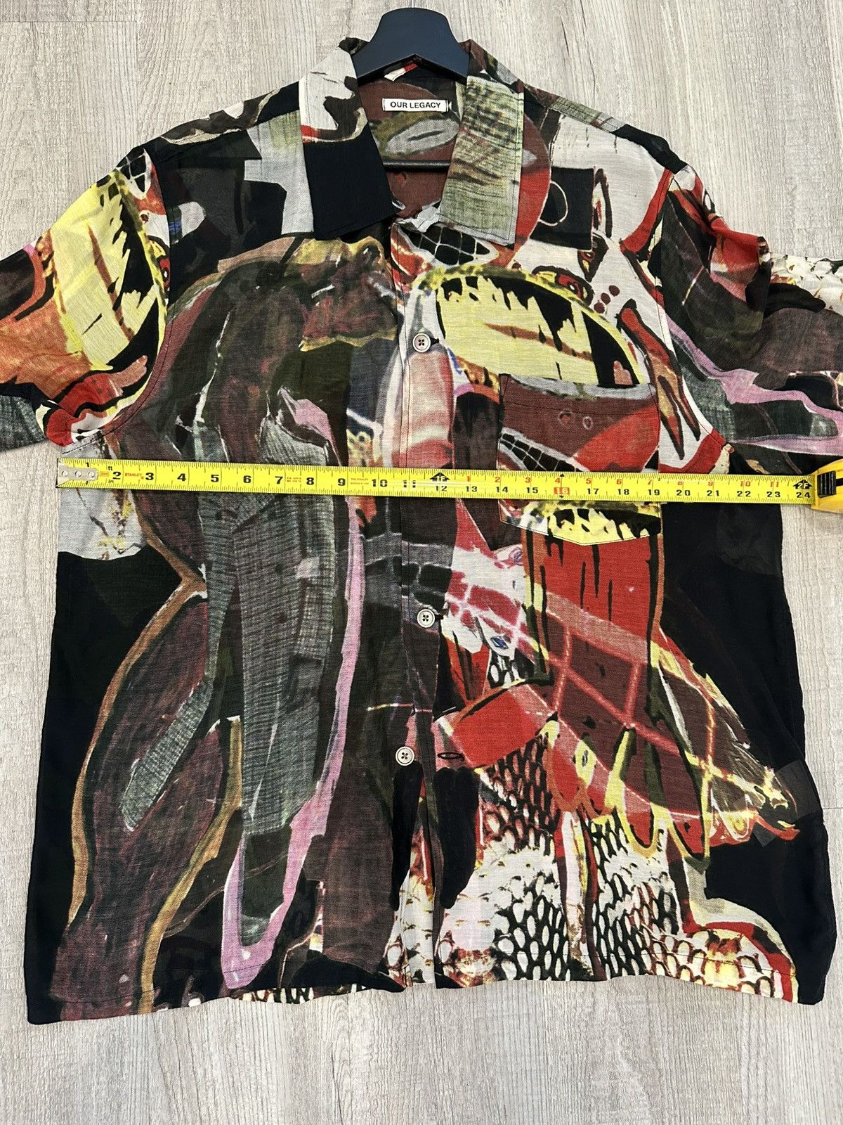 Our Legacy Our Legacy Printed Camp Collar Shirt Size US M / EU 48-50 / 2 - 5 Thumbnail