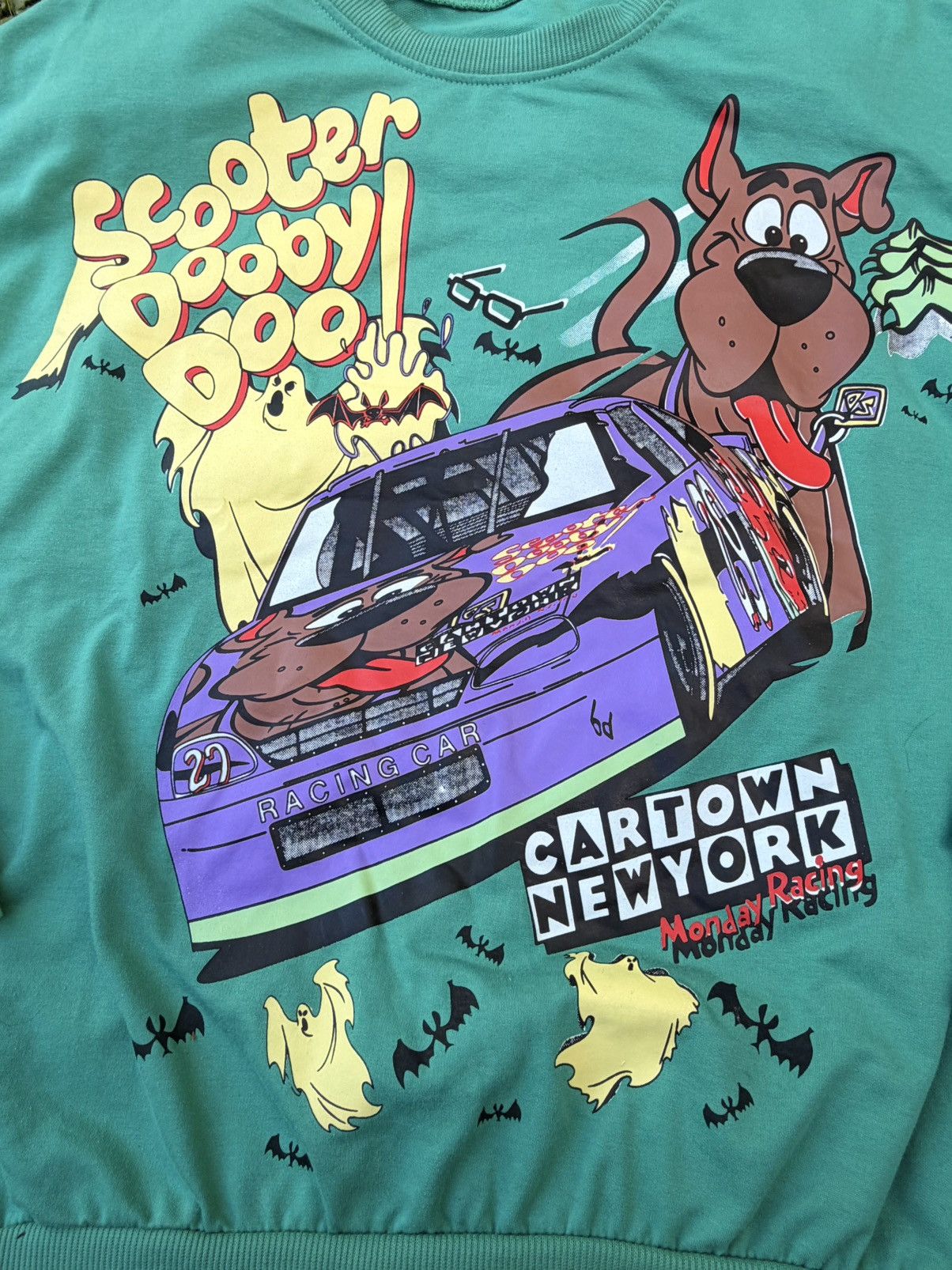 Cartoon Network VTG Cartoon Network Scooby Doo Race Car Long Sleeve Large Size US XL / EU 56 / 4 - 4 Thumbnail