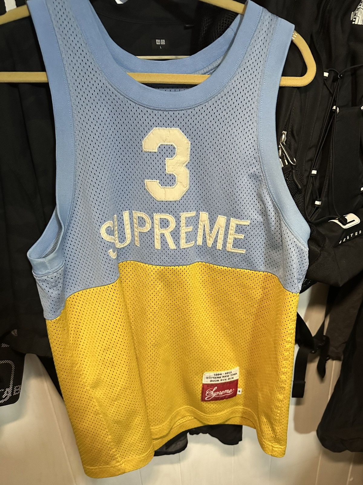 SUPREME メッシュJersey サイズs ネイビー　yellow s-l400.jpg