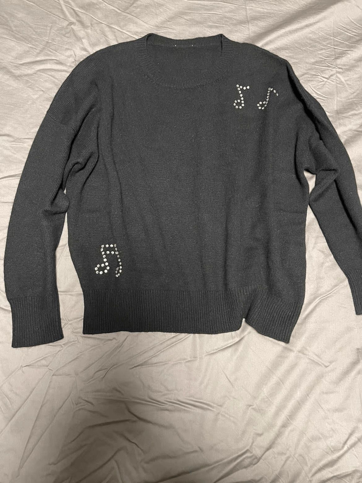 Saint Laurent Paris Saint Laurent Paris 16AW Crystal Knitwear Size US M / EU 48-50 / 2 - 1 Thumbnail