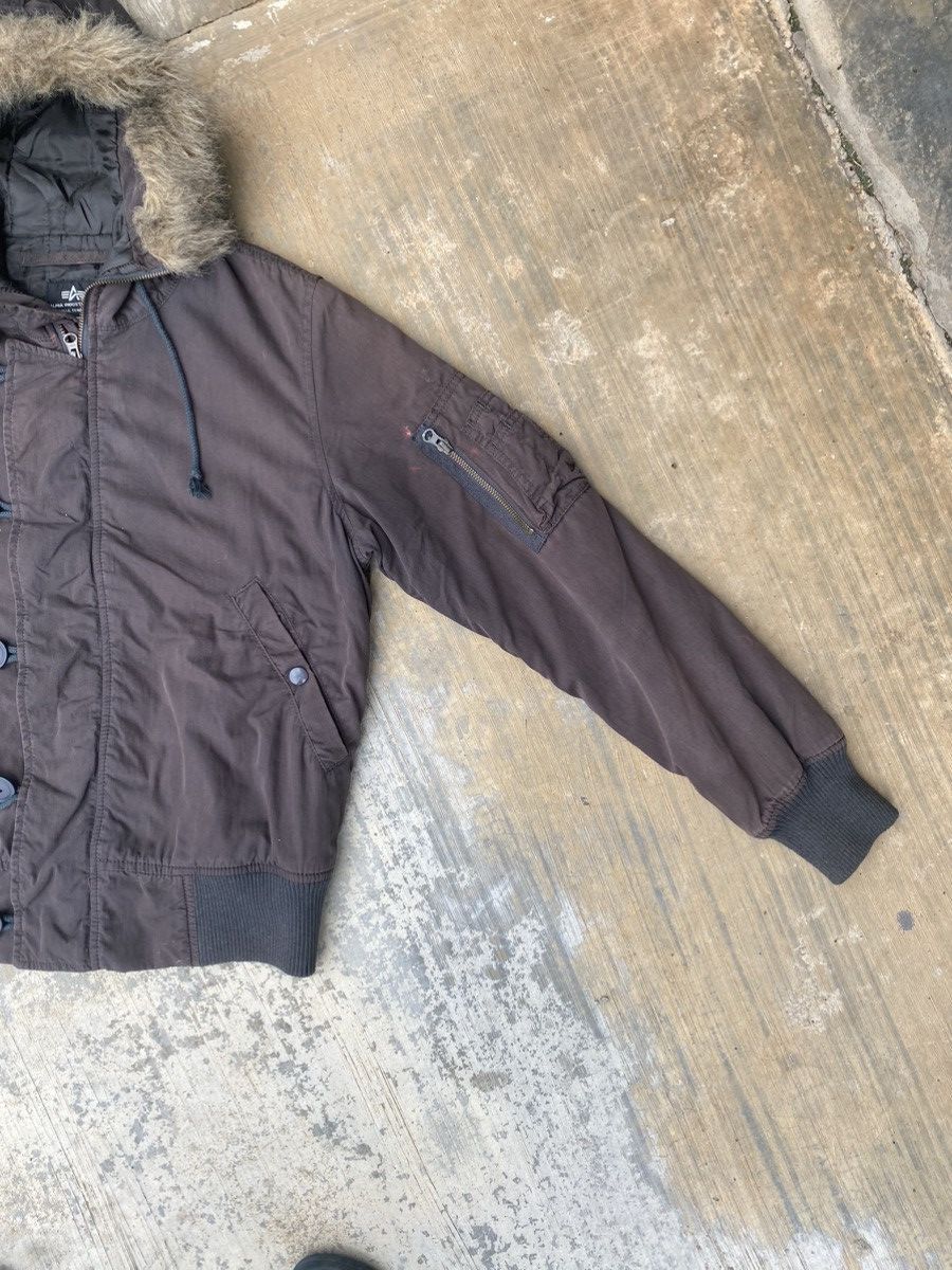 Alpha Industries Distressed Alpha Industries Bombers Jacket Size M / US 6-8 / IT 42-44 - 7 Thumbnail