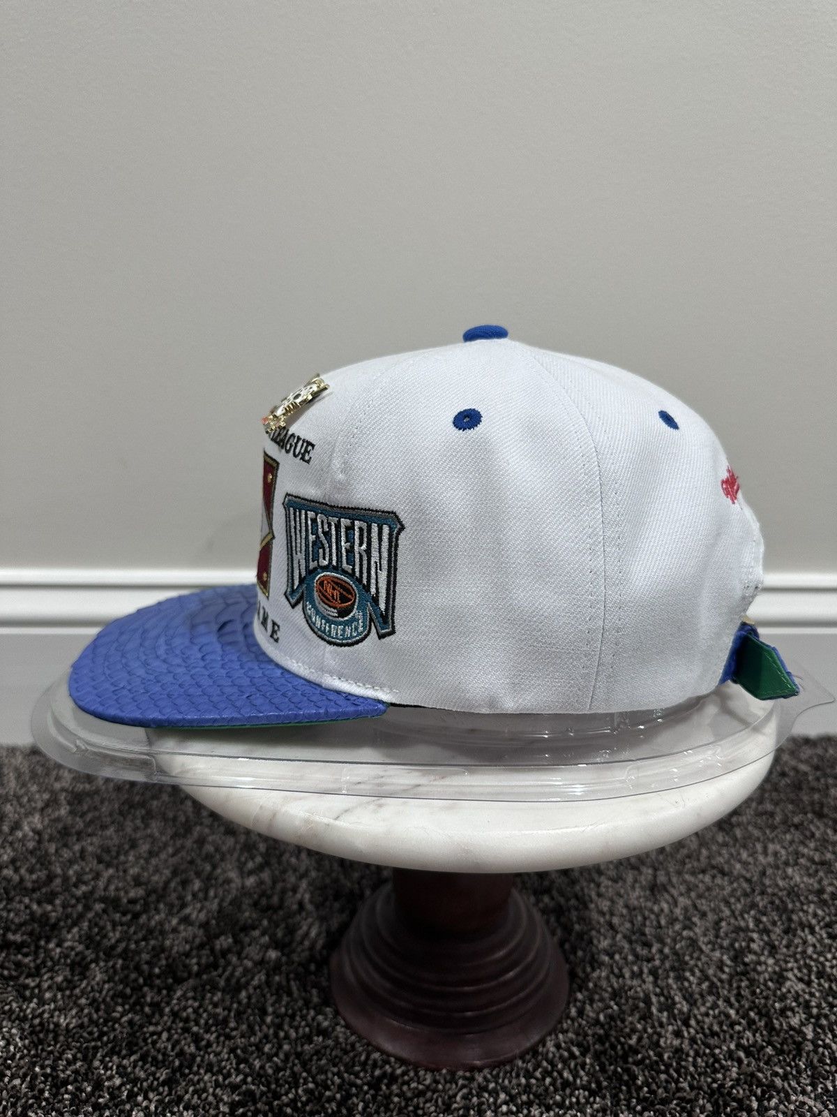 Just Don Just Don x Mitchell & Ness NHL All Star White/Blue Hat Size ONE SIZE - 4 Thumbnail