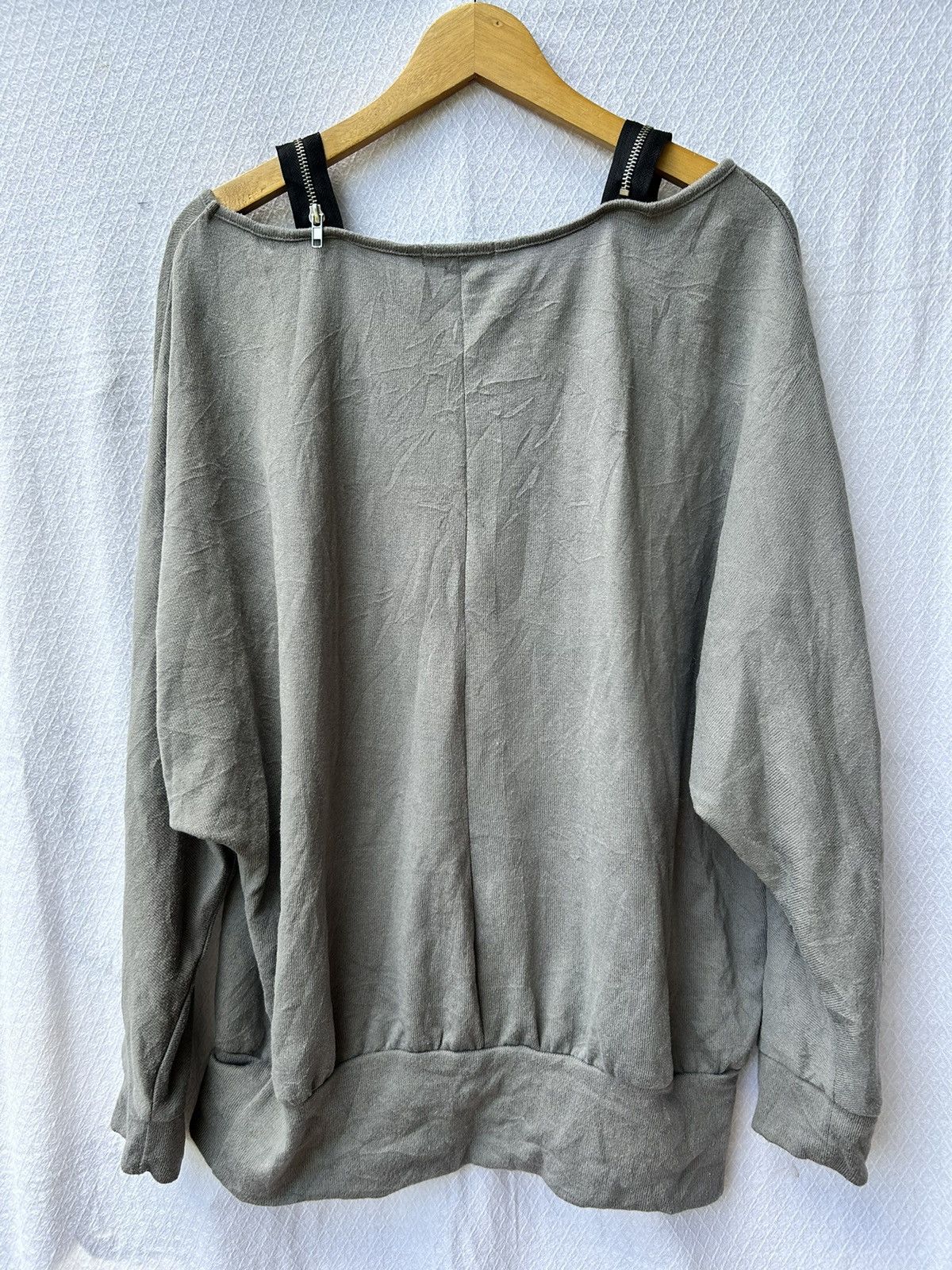 Japanese Brand × Vintage 💸BINDINGOFFERSly bomber japanese knit poem style longsleeve Size US L / EU 52-54 / 3 - 2 Thumbnail