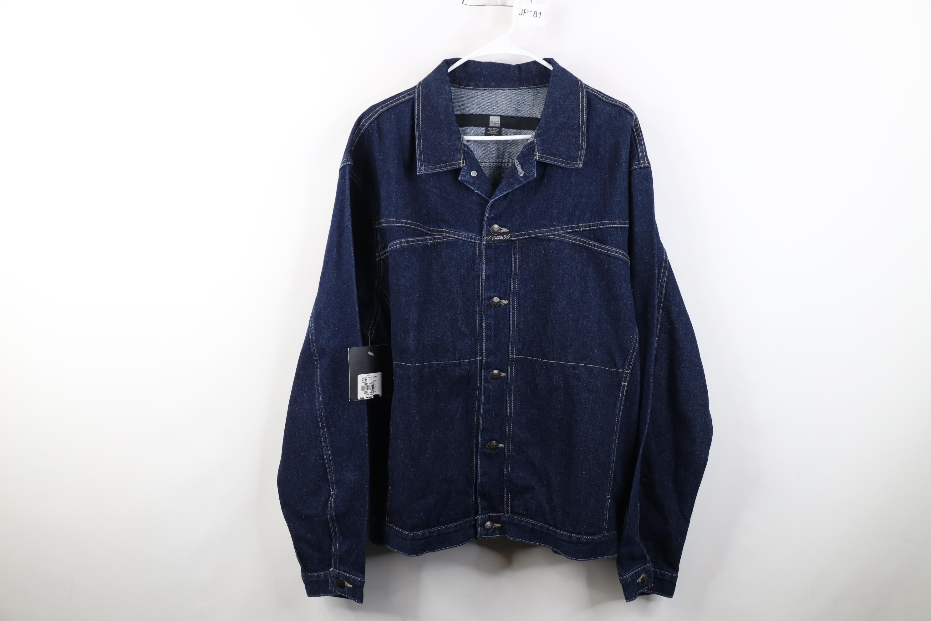 Marithe + Francois Girbaud Deadstock Vintage 90s Marithe Francois Girbaud Jacket Size US XXL / EU 58 / 5 - 1 Thumbnail