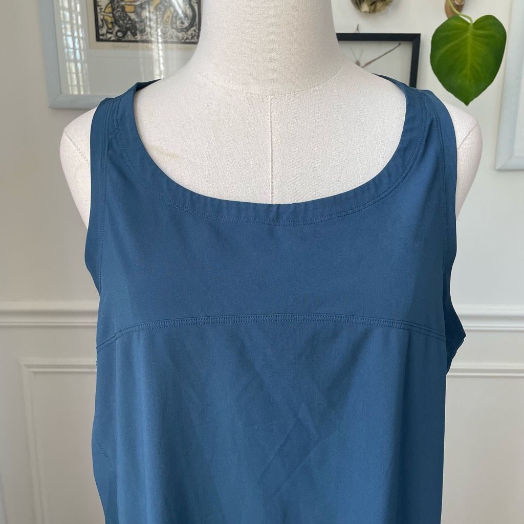 The North Face The North Face Sporty Dawn Break Shift Dress Cadet Blue L Size L / US 10 / IT 46 - 2 Thumbnail