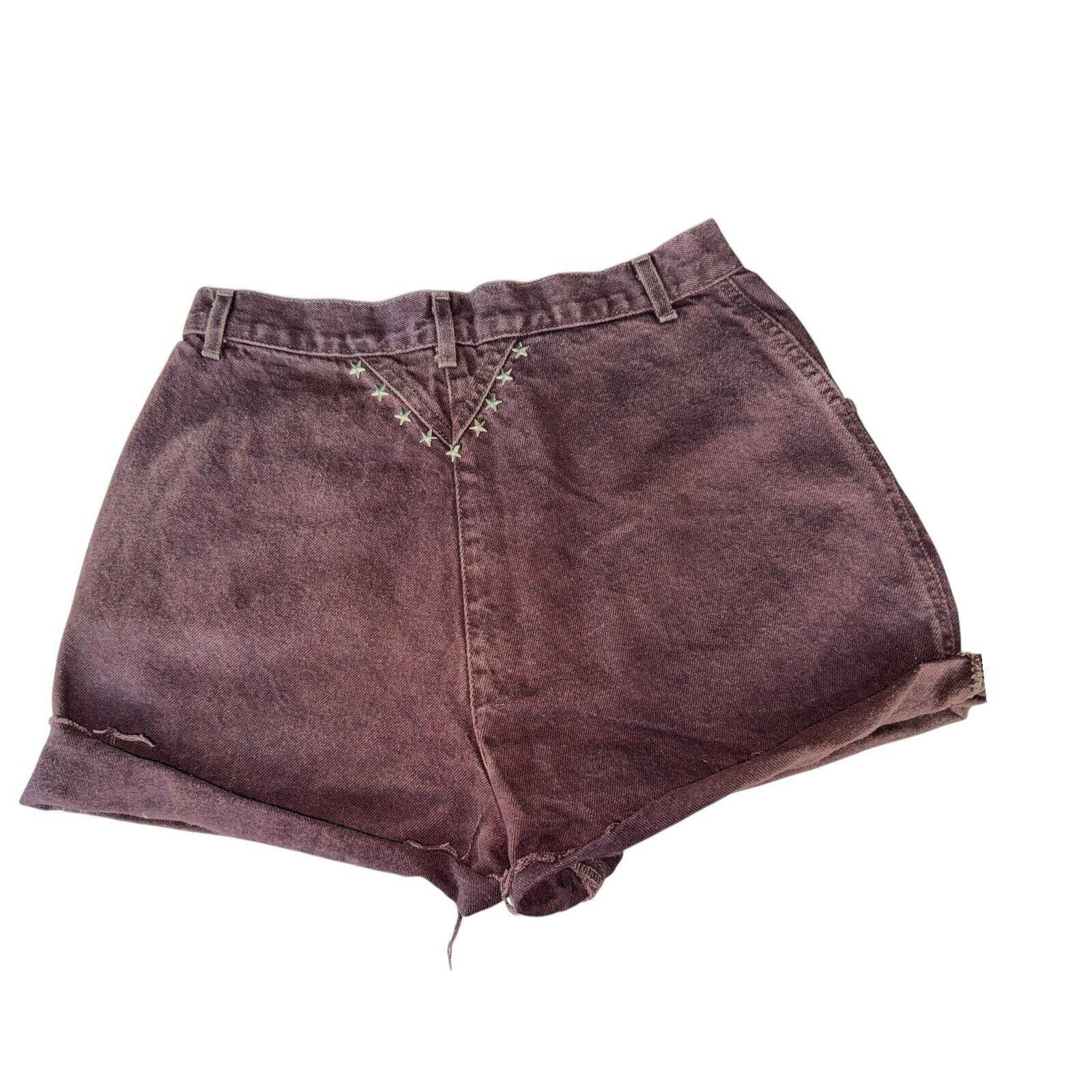 Roper Roper Bareback Star Studded Hi Rise Cut Off Shorts 13/14 Size 34" / US 12 / IT 48 - 5 Thumbnail
