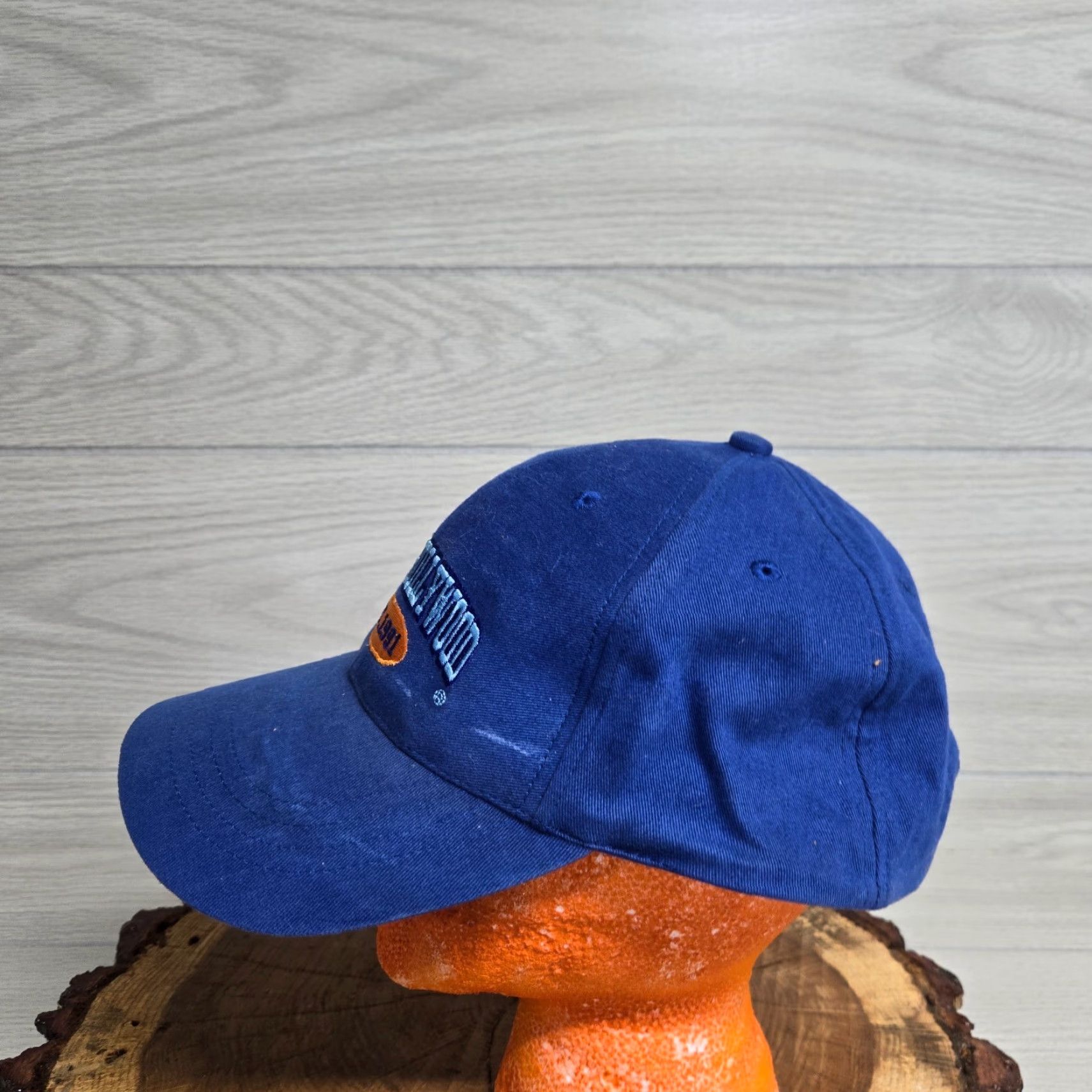 Planet Hollywood Planet Hollywood Adjustable Strapback Blue Hat Cap Hat Men Adjustable Blue Planet Hollywood Hat Cap Size ONE SIZE - 4 Thumbnail