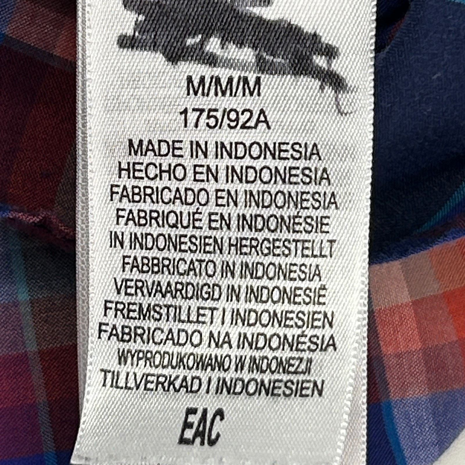 Marmot Marmot Button Front Shirt Blue Plaid Shilla Peru Inspired M Size US M / EU 48-50 / 2 - 8 Thumbnail