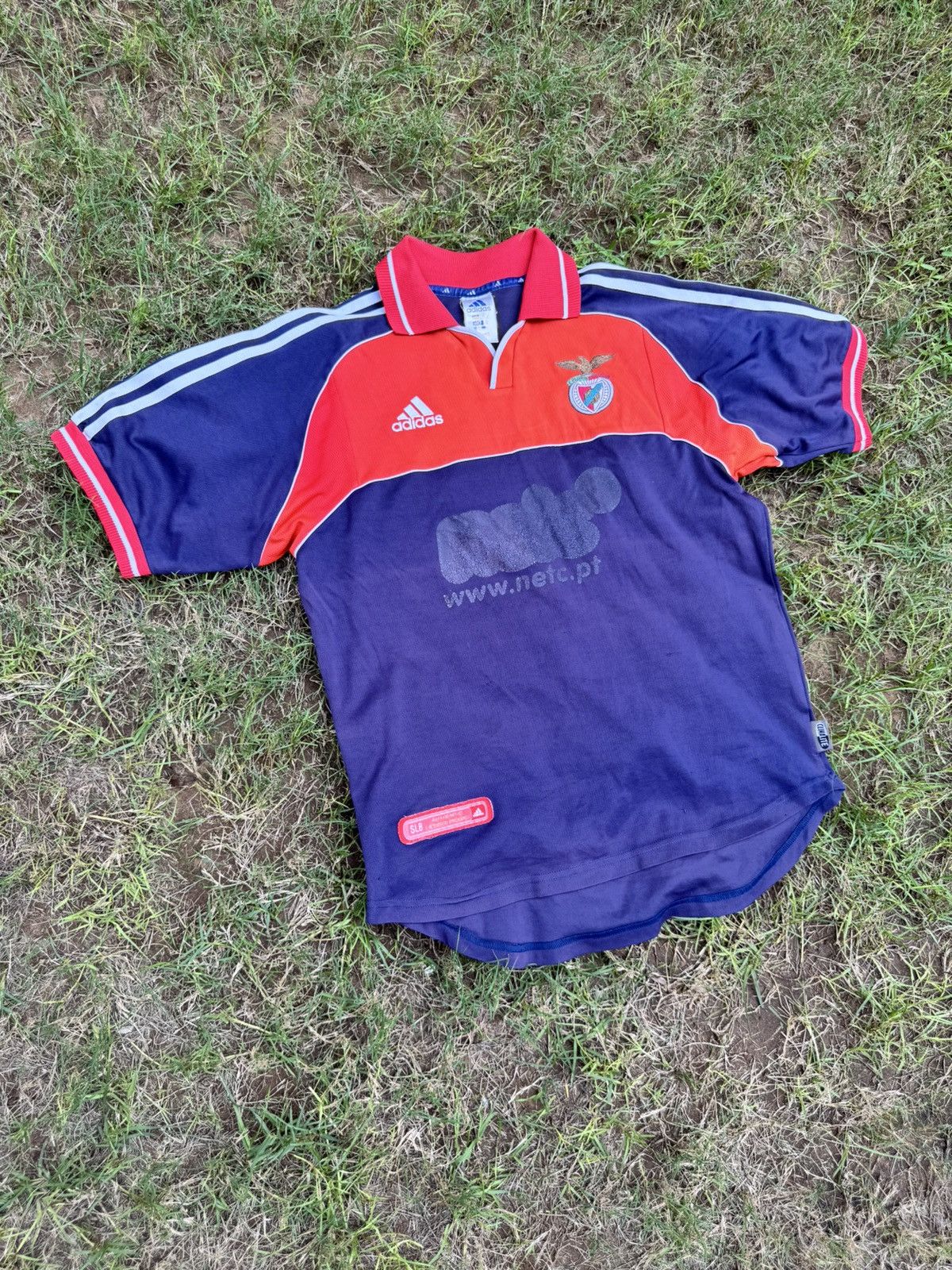 Adidas BENFICA 2000 2001 AWAY SHIRT FOOTBALL SOCCER JERSEY ADIDAS Size US M / EU 48-50 / 2 - 3 Thumbnail