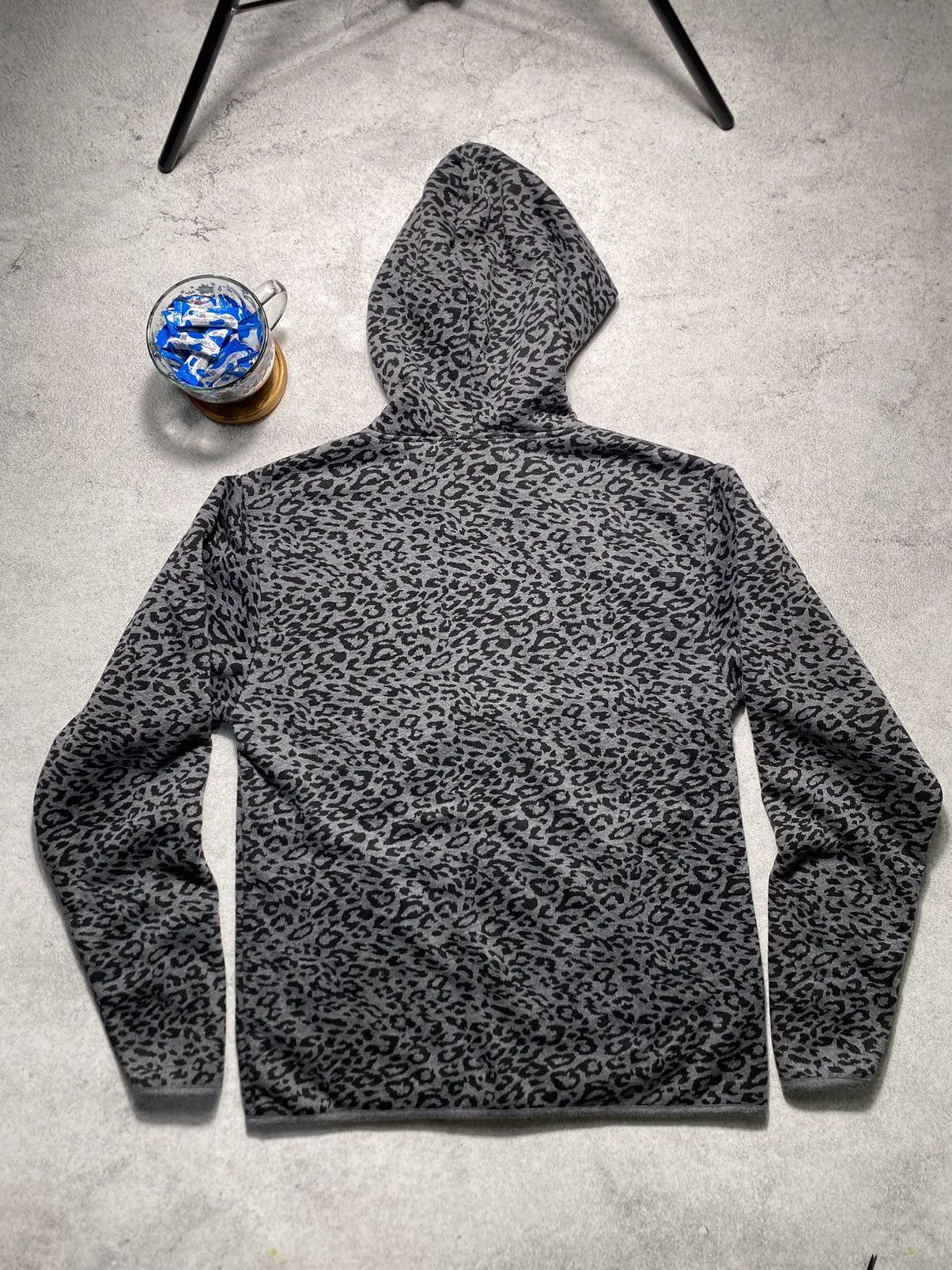 Japanese Brand DOXY Leopard Fur Zip Hoodie Lgb Ifsix Style Size US M / EU 48-50 / 2 - 14 Thumbnail