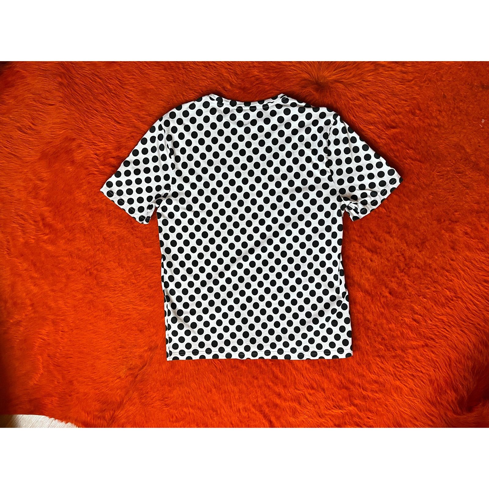 AMI 90s Archive AMI Alexandre Mattiussi Polka Dot Logo T-Shirt Size US M / EU 48-50 / 2 - 4 Thumbnail