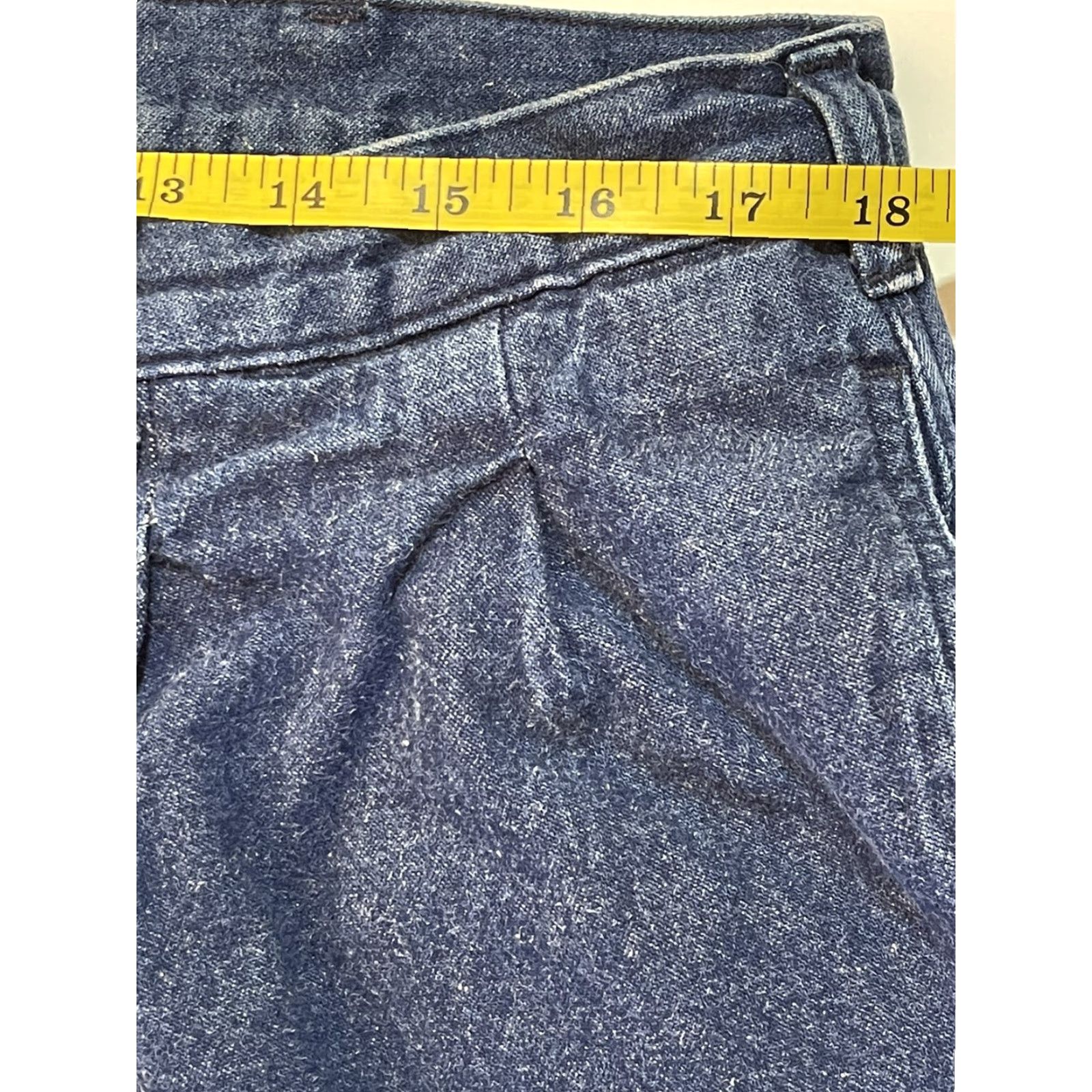 Vintage VINTAGE L.L. Bean Jeans Denim Blue 36x32 Flannel Lined Regular Mens Outdoors 90s Night Hunting USA Blues Jeans Mens Size US 36 / EU 52 - 7 Thumbnail