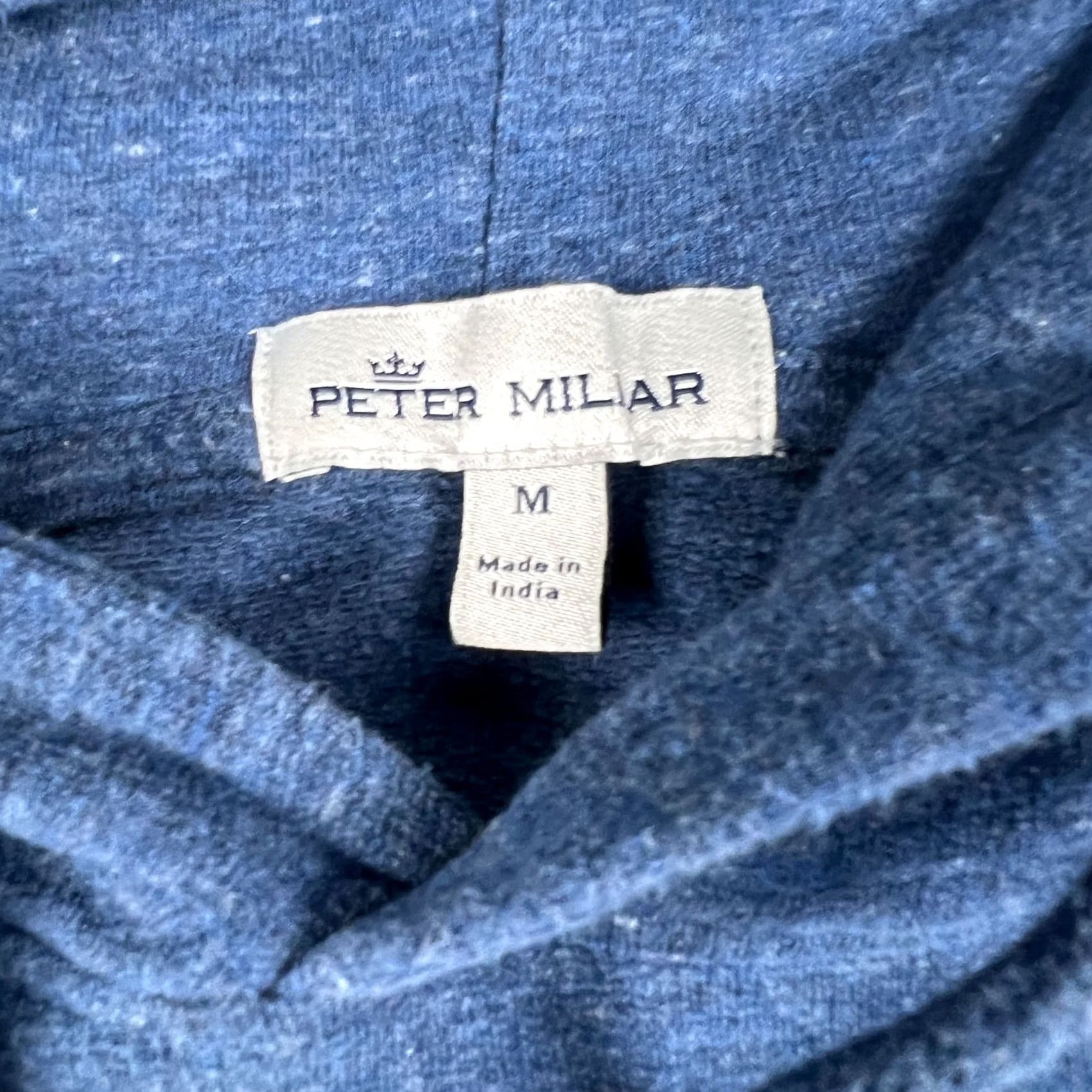 Peter Millar Peter Millar Hoodie Sweatshirt Pullover Lava Wash Medium Blue Golf Mens Size US M / EU 48-50 / 2 - 3 Thumbnail