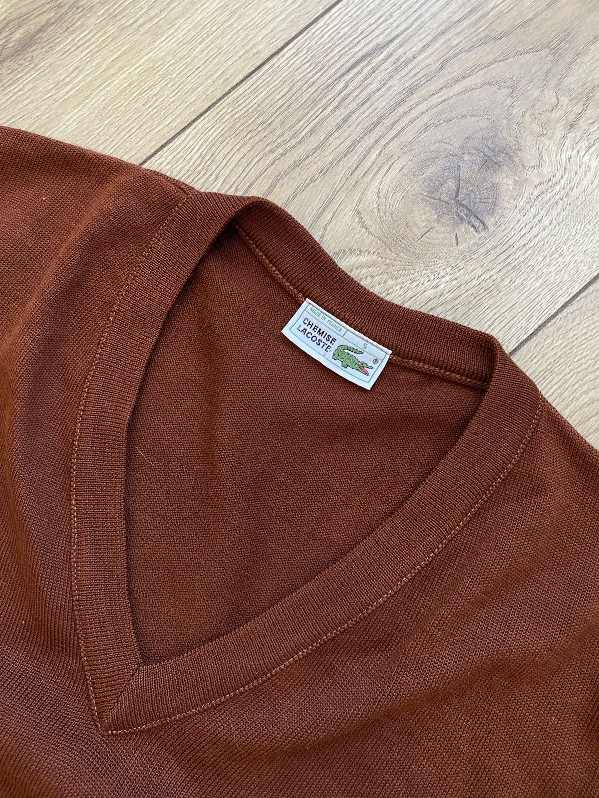 Lacoste Lacoste Brown Vest Size US L / EU 52-54 / 3 - 4 Thumbnail