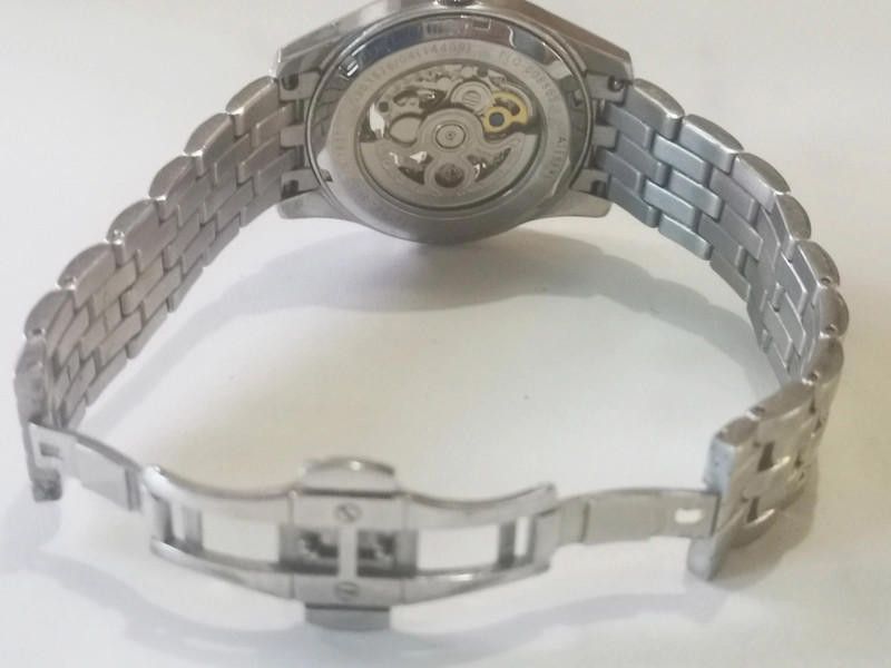 Designer Rotary men's black dial stainless steel bracelet watch Size ONE SIZE - 4 Thumbnail