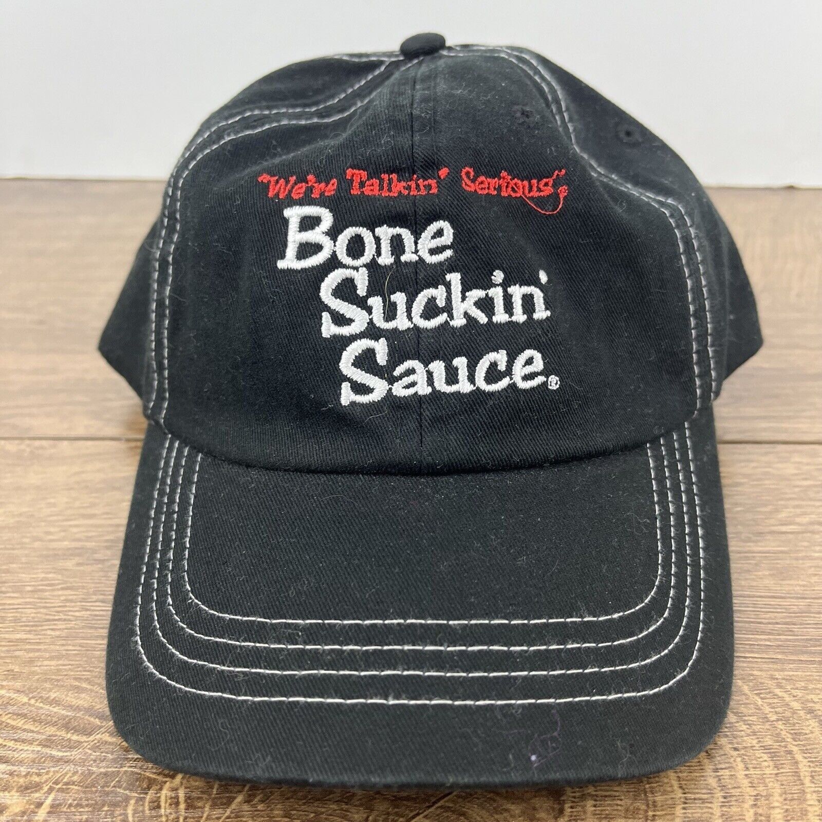 Other Bone Suckin' Sauce Hat Adjustable Hat Black Hat Adjustable B Size ONE SIZE - 6 Thumbnail