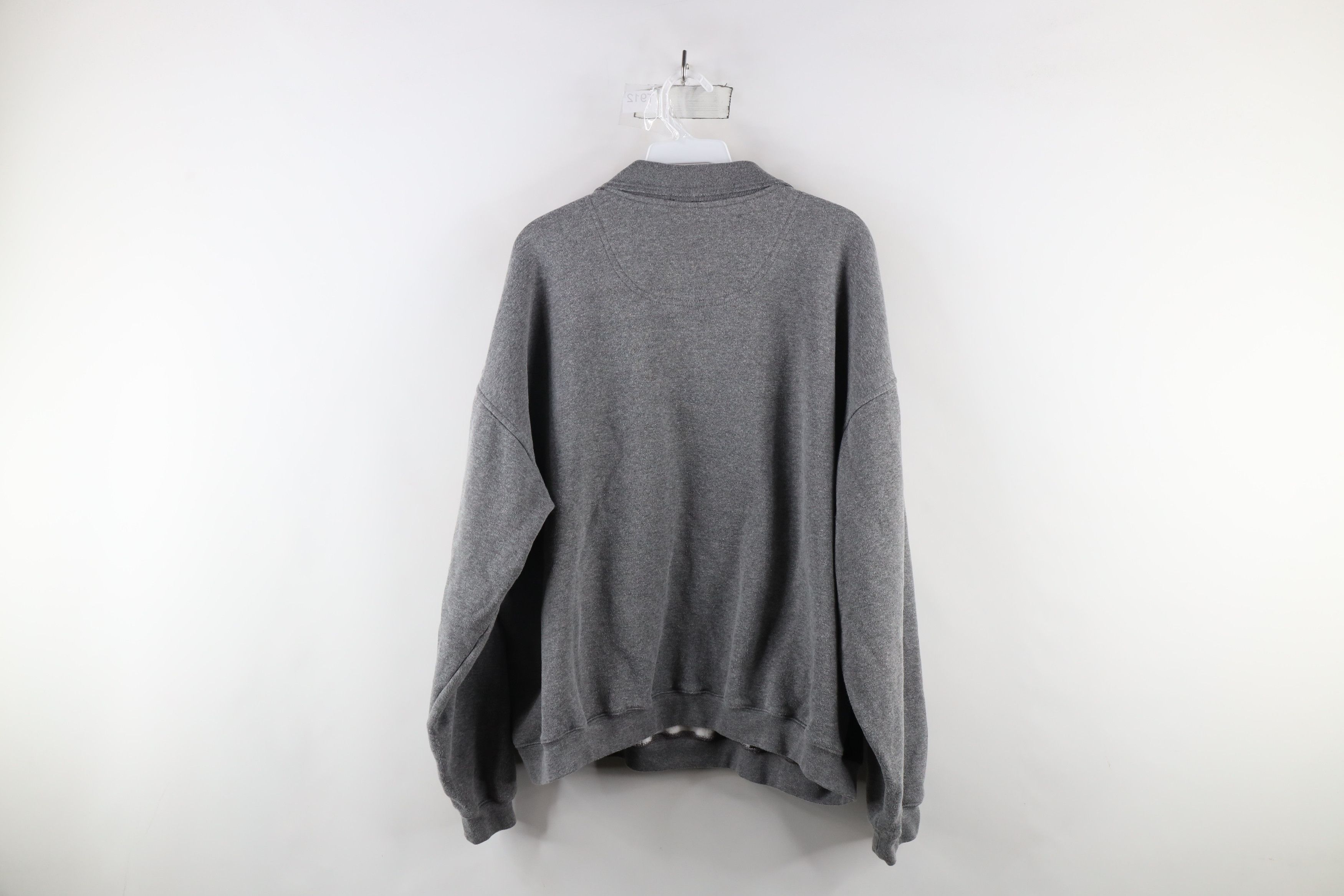 Vintage Vintage 90s Streetwear Block Collared Pullover Sweatshirt Size US XL / EU 56 / 4 - 7 Thumbnail