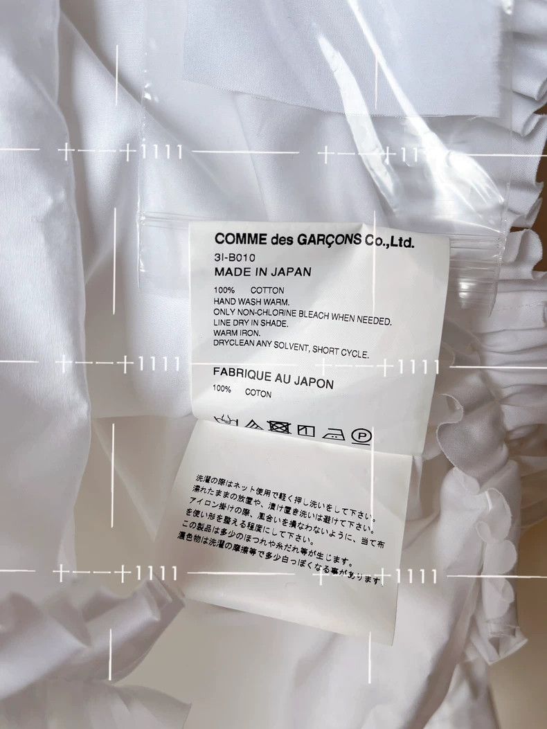 Comme des Garcons Comme Des Garcons Button-Up Strap Long Shaped Shirt Size S / US 4 / IT 40 - 9 Thumbnail