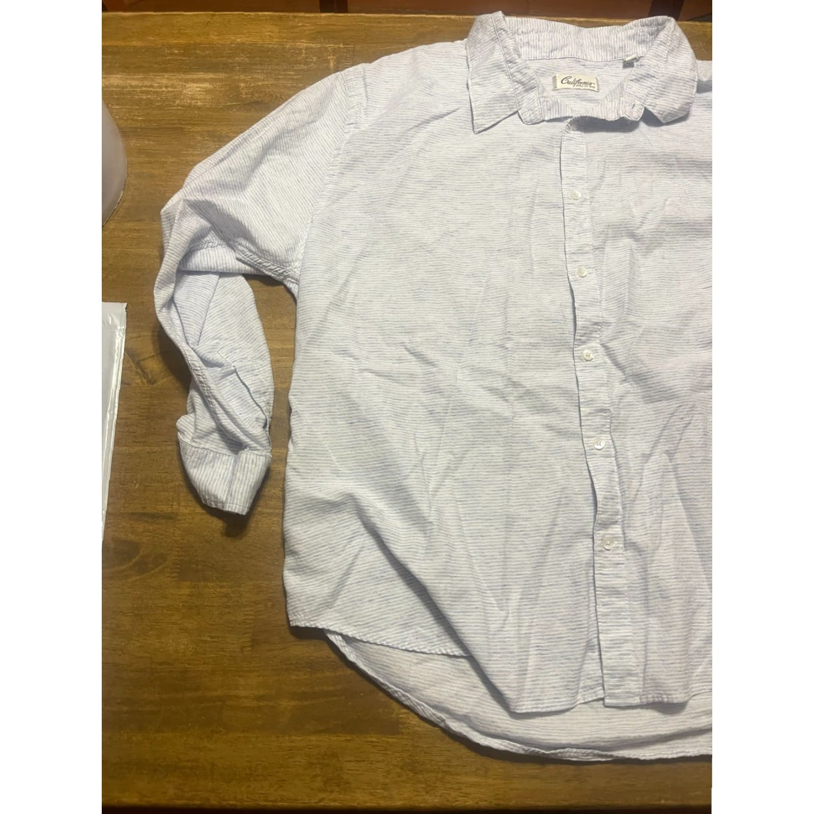 Vintage California Shirt Co. Shirt Men 3XL Blue Long Sleeve Button-Up Shirt Size US XXL / EU 58 / 5 - 3 Thumbnail