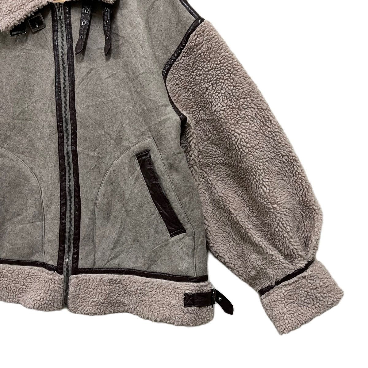 Nicole Club Nicole Club sherpa sherling B3 jacket japanese brand Size US XL / EU 56 / 4 - 5 Thumbnail