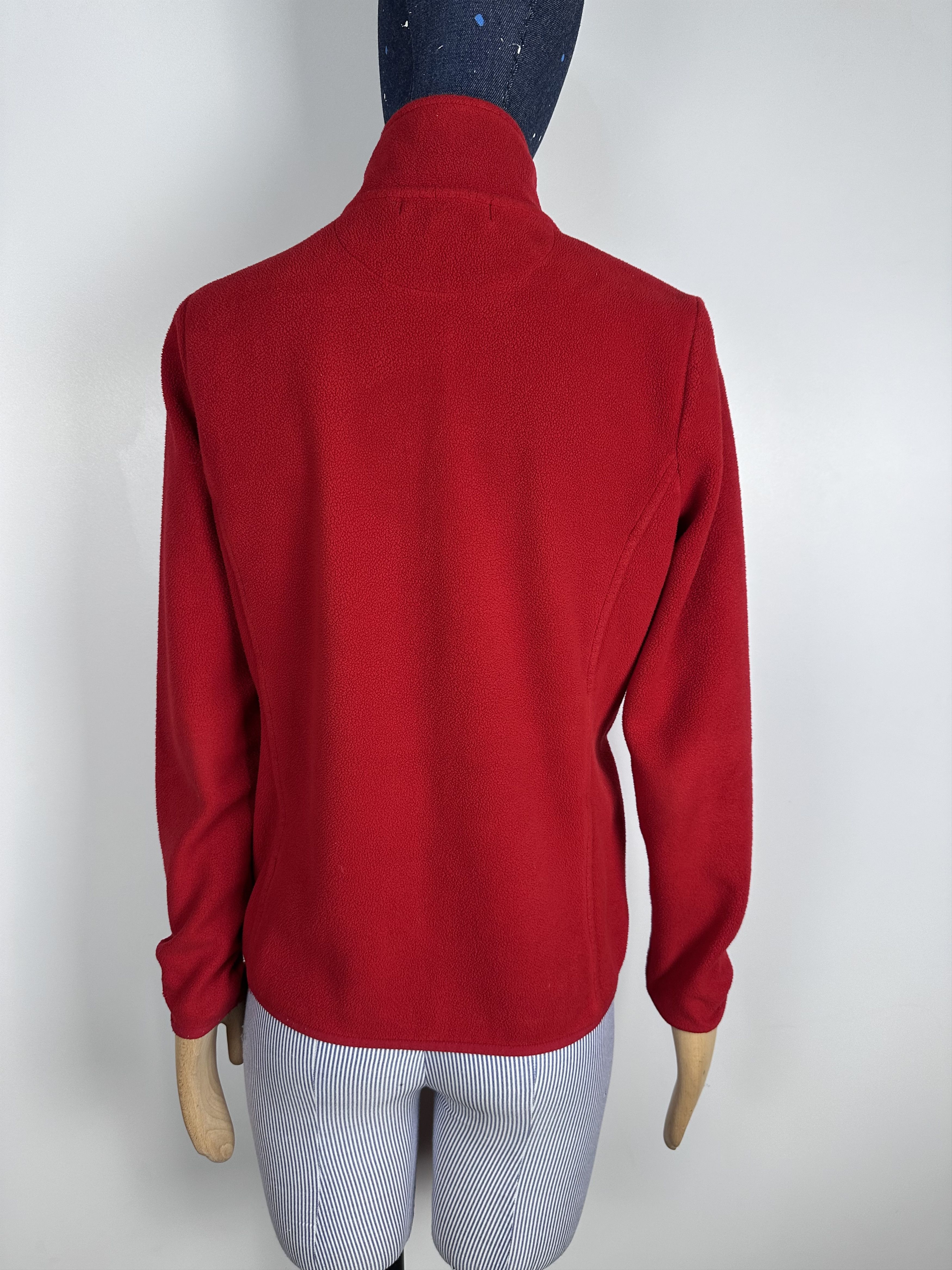 Lauren Ralph Lauren × Ralph Lauren Lauren Ralph Lauren Jacket Red Fleece Full Zip Embroidered Size S / US 4 / IT 40 - 6 Thumbnail