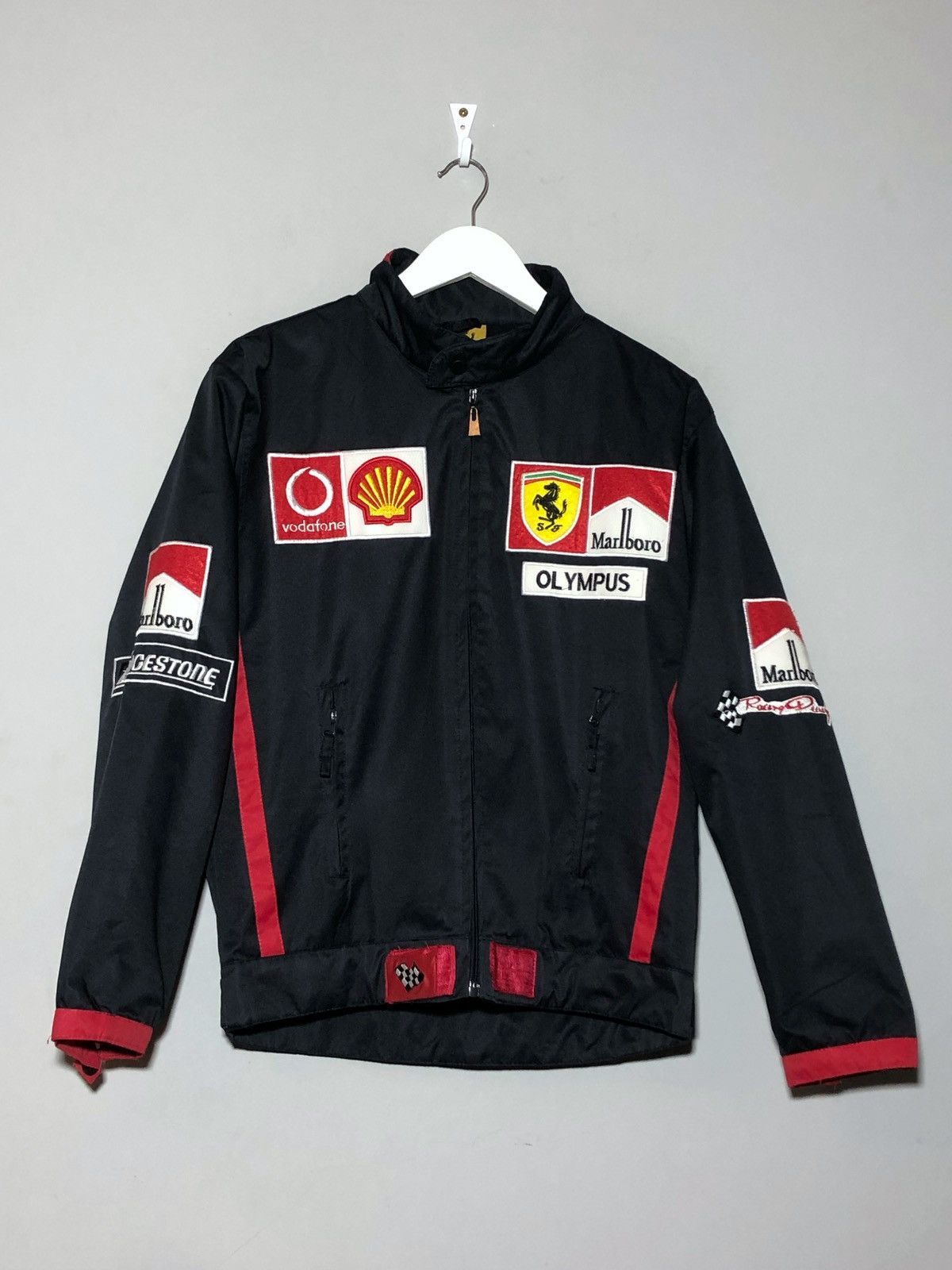 Ferrari Ferrari Marlboro Olympus Vintage Racing Jacket Size US S / EU 44-46 / 1 - 1 Thumbnail