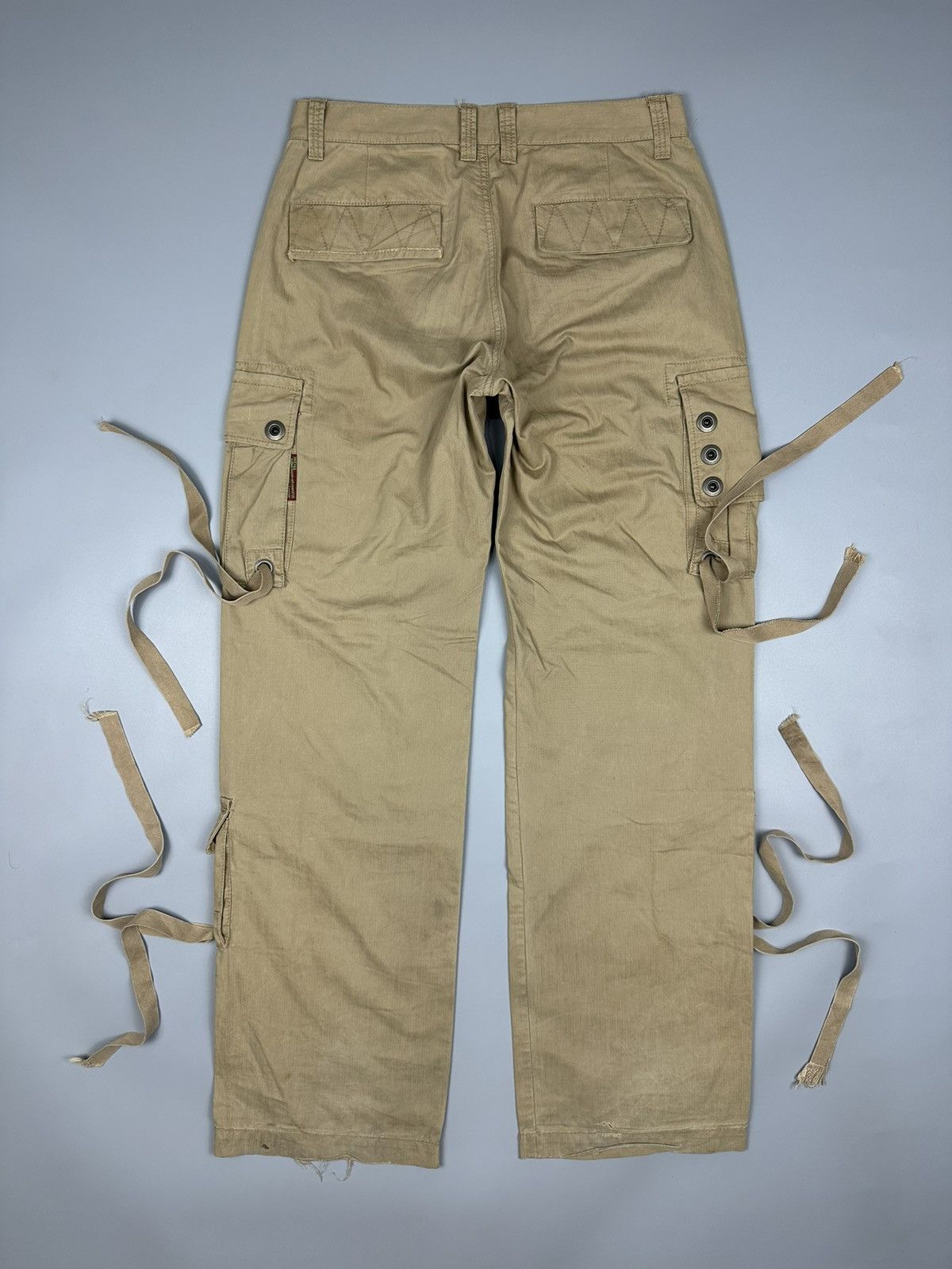 If Six Was Nine × Le Grande Bleu (L.G.B.) 291295 Homme Bondage Multi Pocket Cargo Pant Size US 31 - 2 Thumbnail