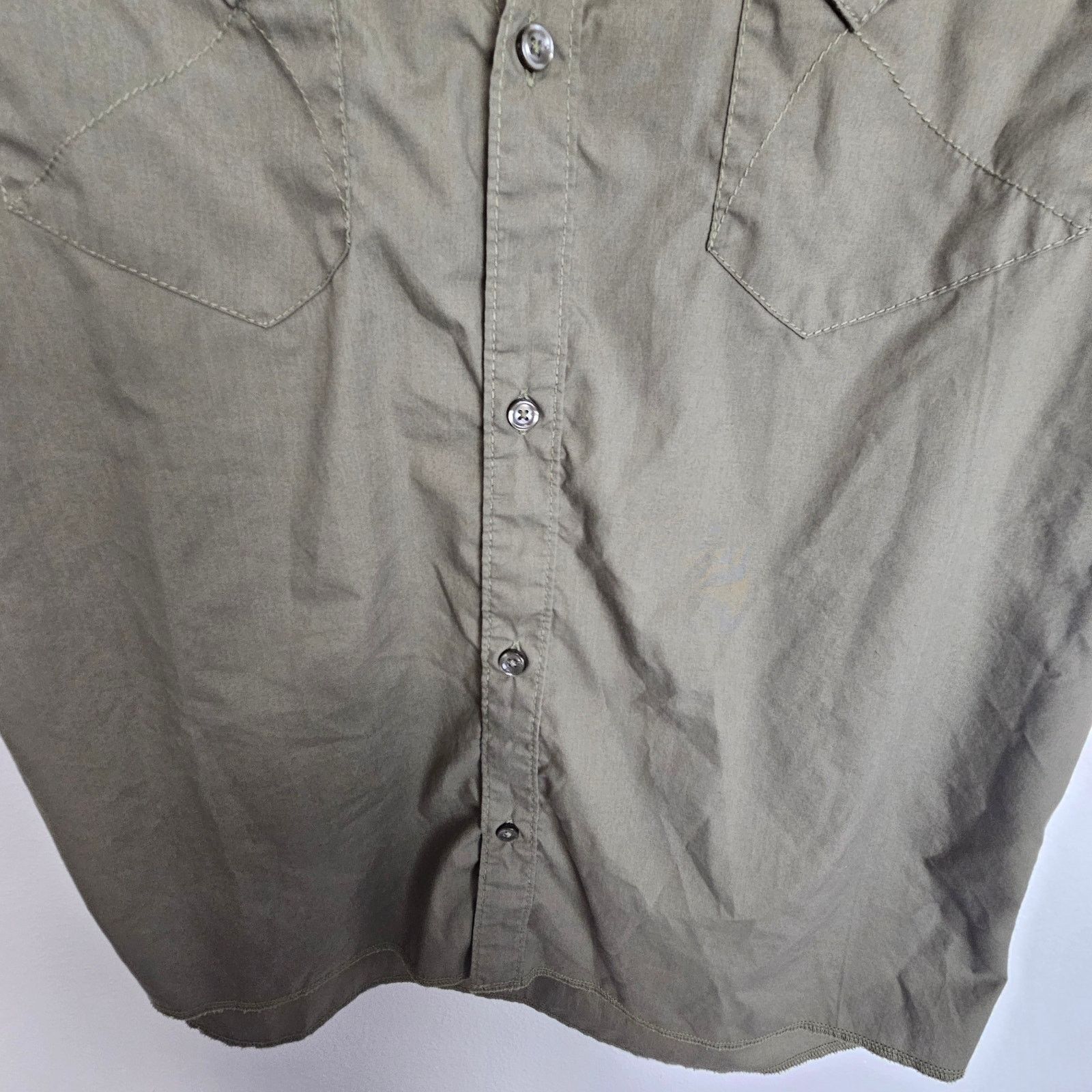 Quiksilver Quiksilver Mens Western Shirt Sz L Cowboy Country Minimalist Size US L / EU 52-54 / 3 - 3 Thumbnail