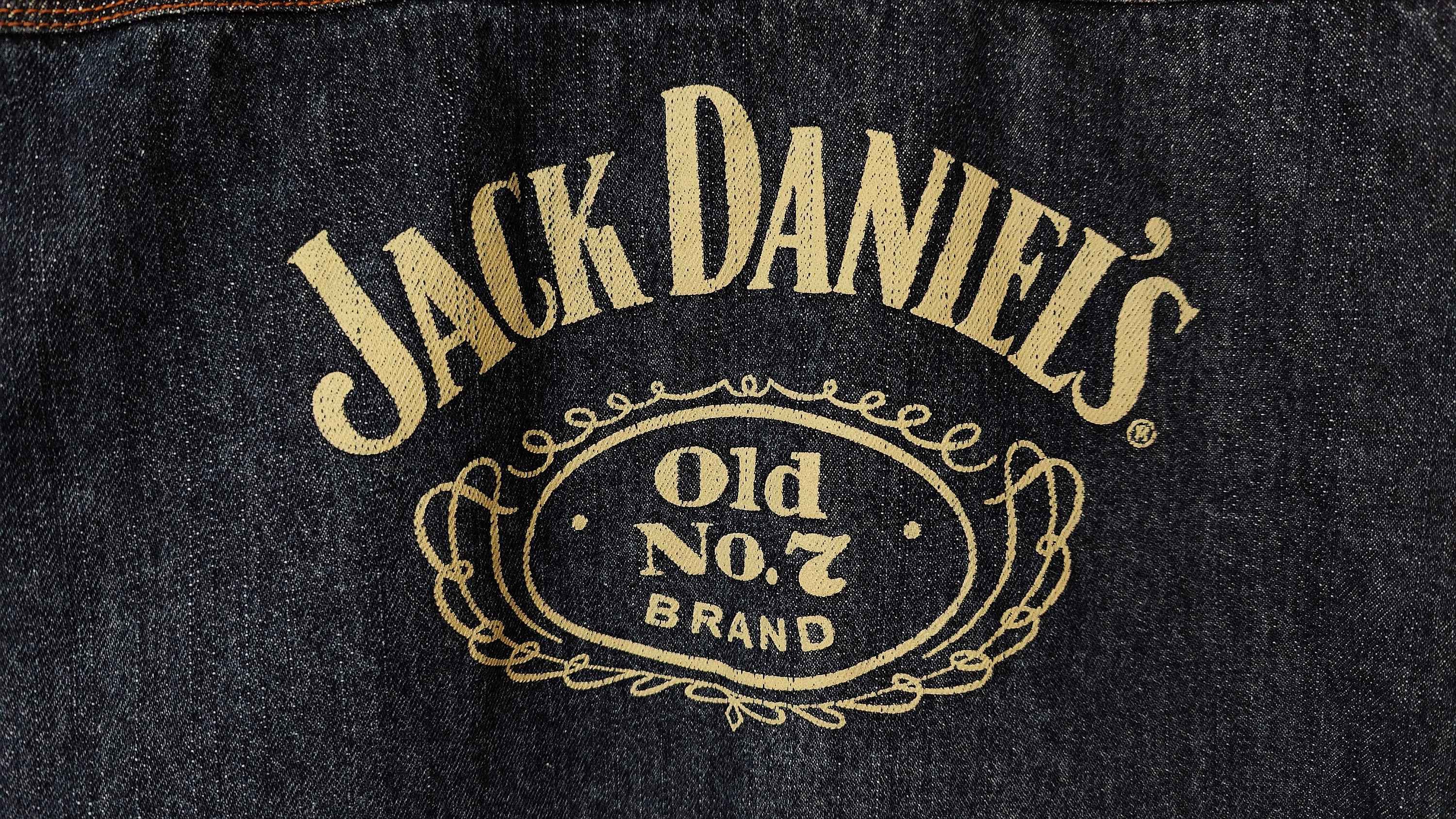 Vintage RARE Jack Daniels Old No 7 Official Vintage Denim Jacket Size US XL / EU 56 / 4 - 3 Thumbnail