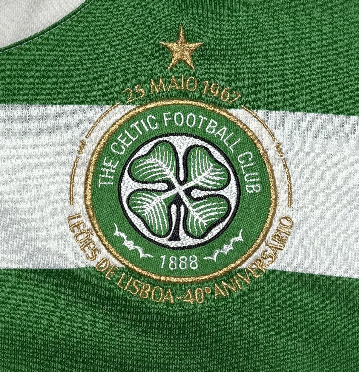 Nike Celtic 2007 2008 Home Football Shirt Soccer Jersey Nike Size US L / EU 52-54 / 3 - 9 Thumbnail