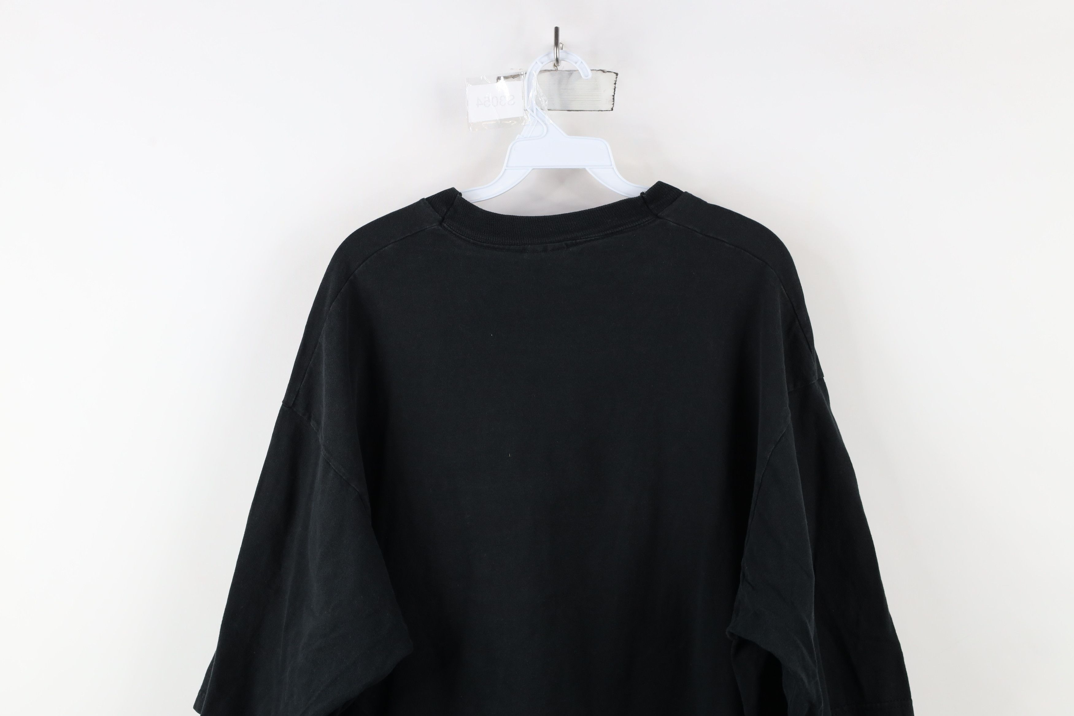 Vintage Vintage 90s Streetwear Heavyweight Pocket T-Shirt Cotton Size US XXL / EU 58 / 5 - 14 Thumbnail