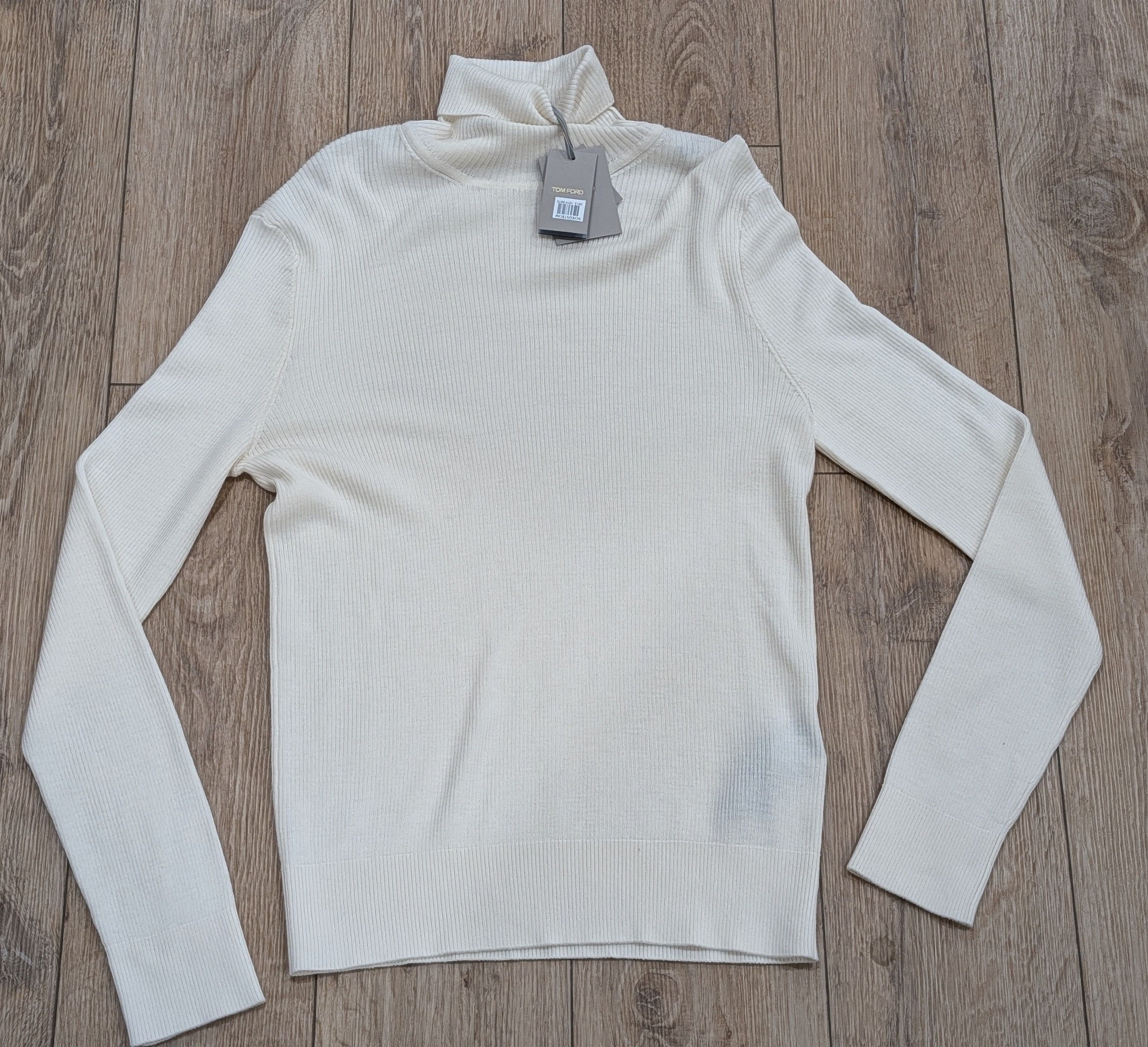Tom Ford TOM FORD Wool/Silk/Cashmere Turtleneck Sweater 56 US 46 Size US XL / EU 56 / 4 - 1 Thumbnail