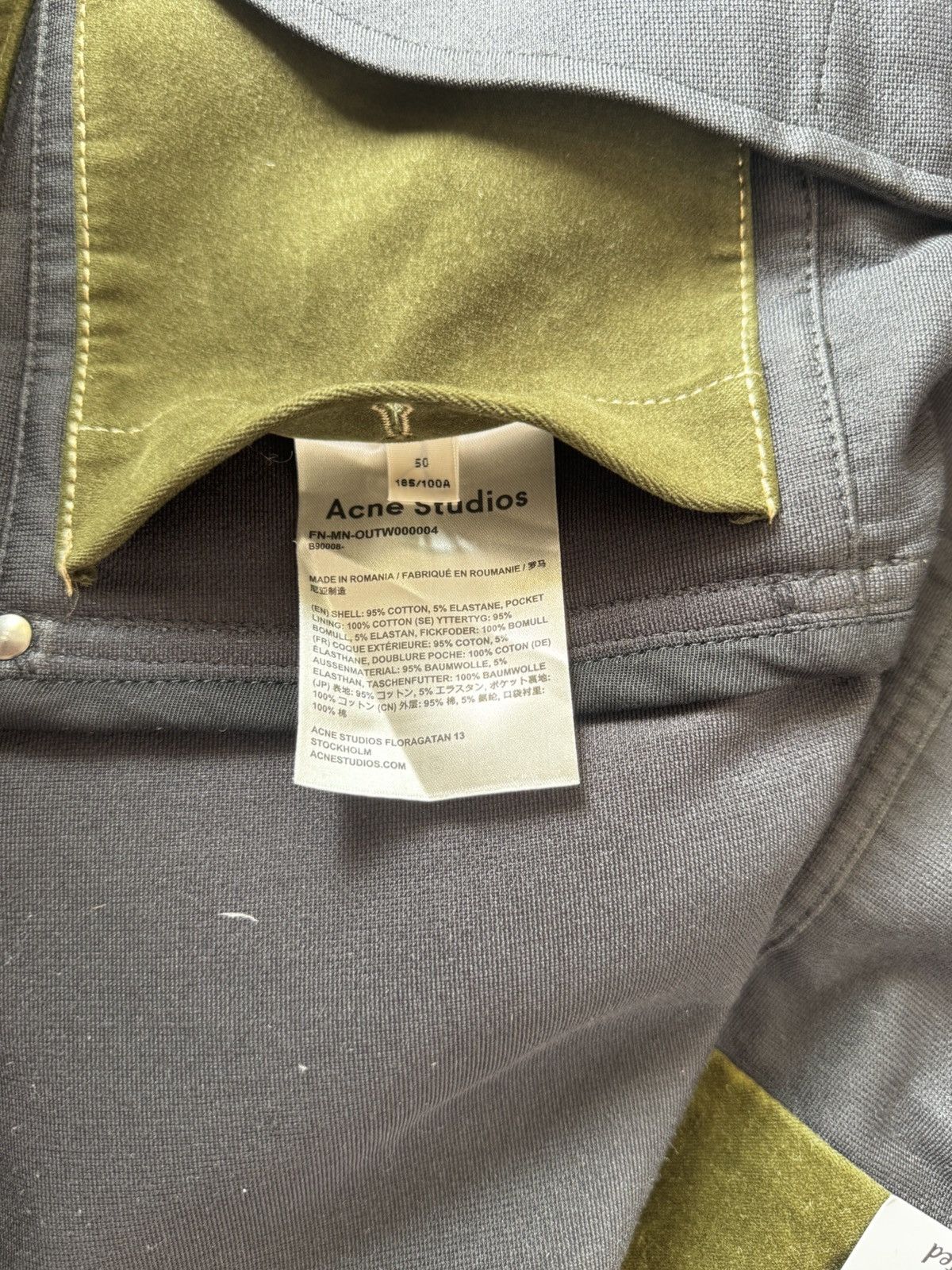 Acne Studios Acne Studios Heavy Cotton Jacket Size US L / EU 52-54 / 3 - 3 Thumbnail